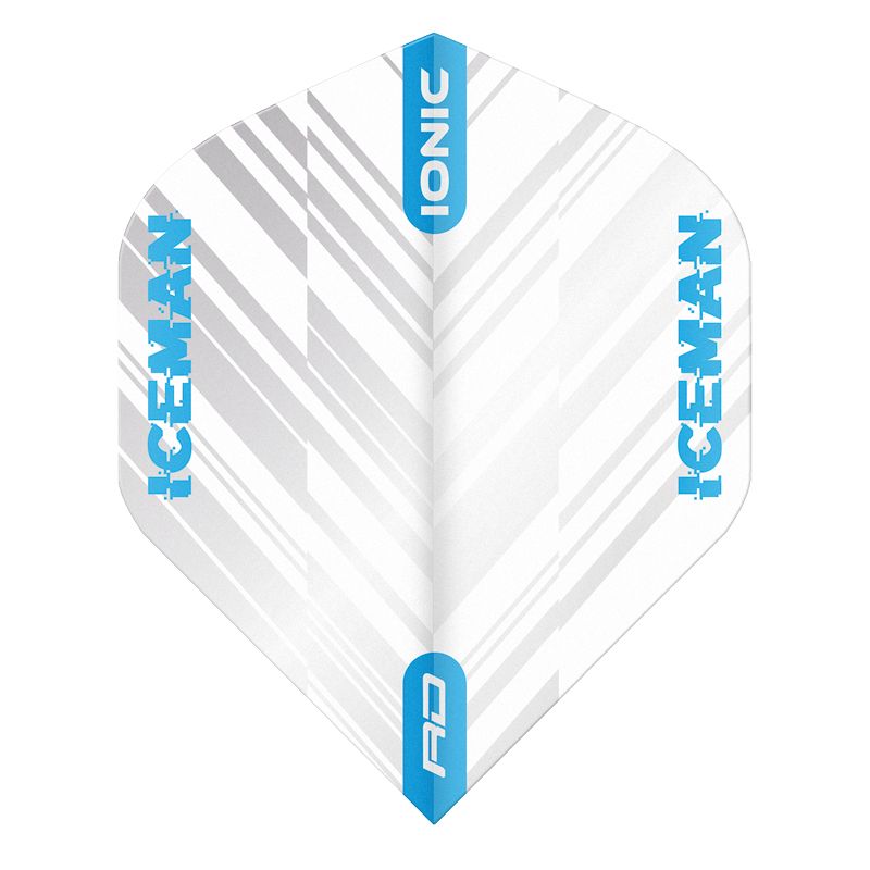 Gerwyn Price Hardcore Ionic White & Blue Dart Flights