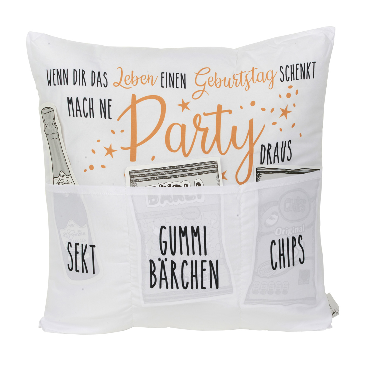 Geburtstag Partykissen - DARTS Sport Edition