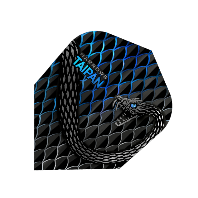 TAIPAN Rigid 100 Micron High Quality Flights AQUA