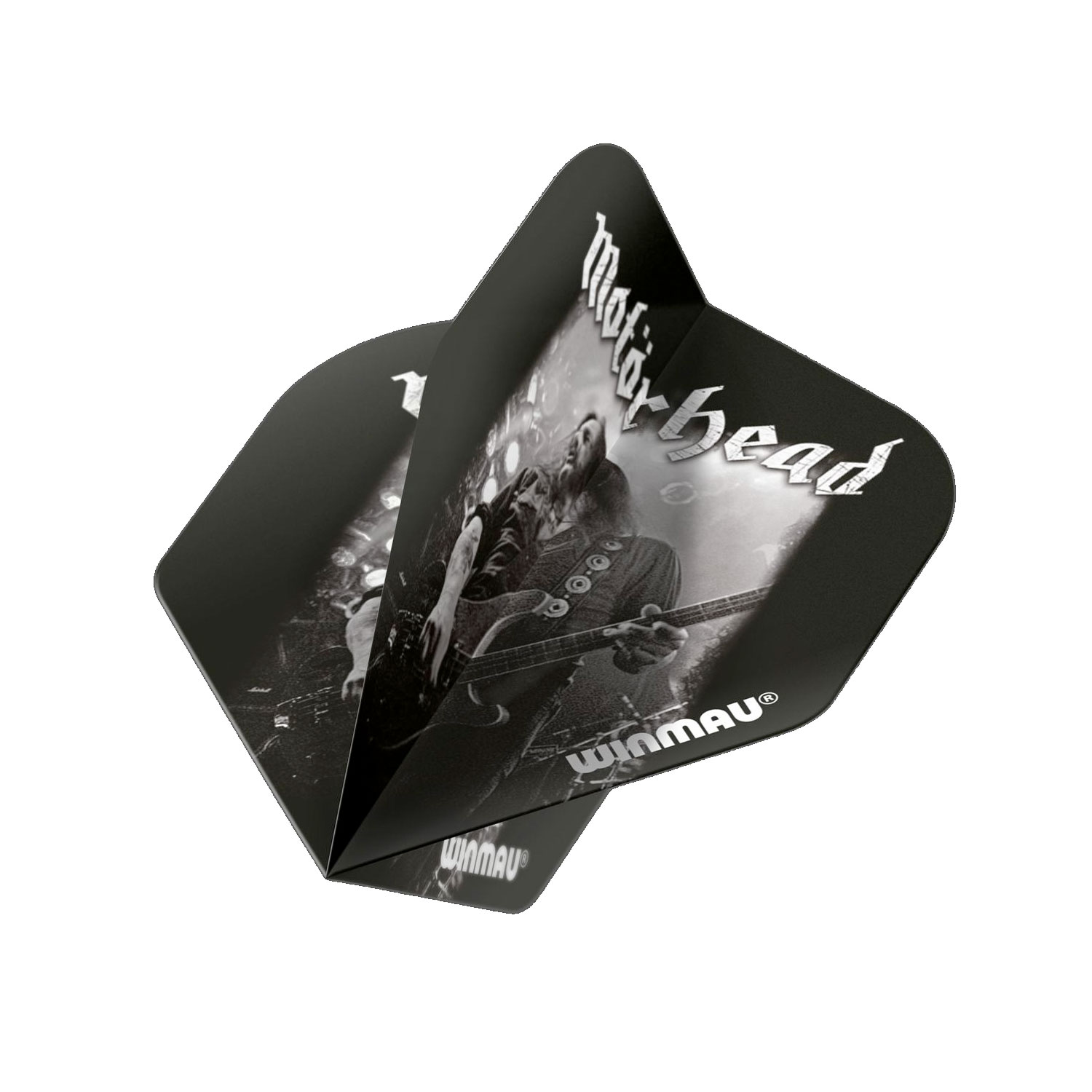 Winmau Rock Legends Mot?rhead Lemmy Flights schwarz