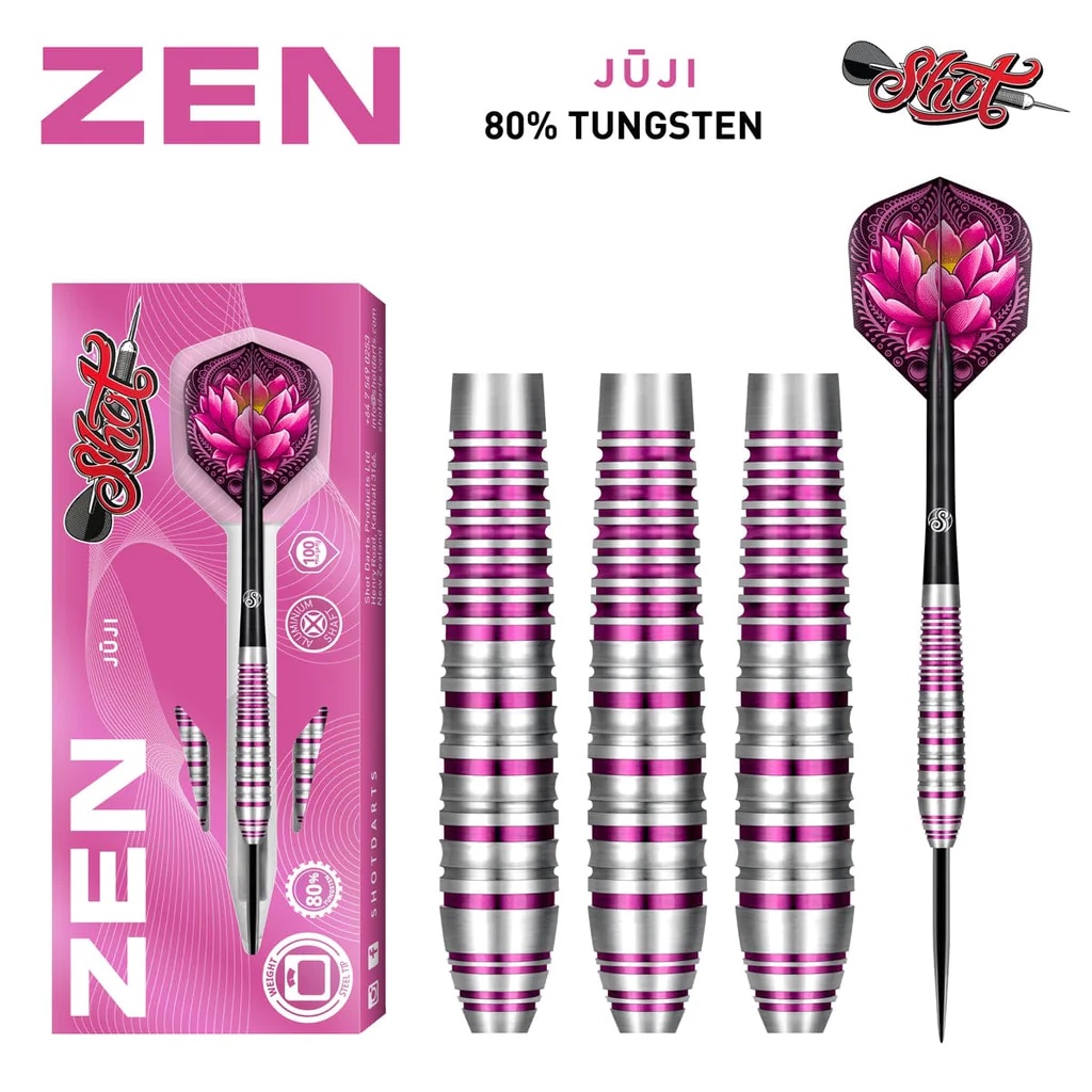 Zen Juji Steeldart Set 80% Tungsten 23g