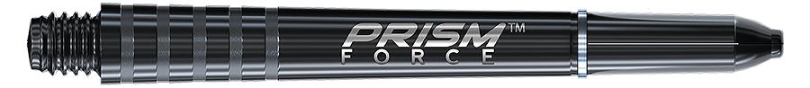 Winmau Prism Force Shaft SCHWARZ short 37mm