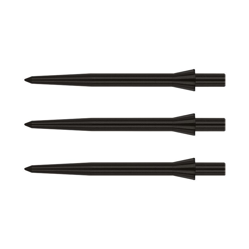 Red Dragon Specialist Dart Points - Black Raptor GT Plain Points 33mm