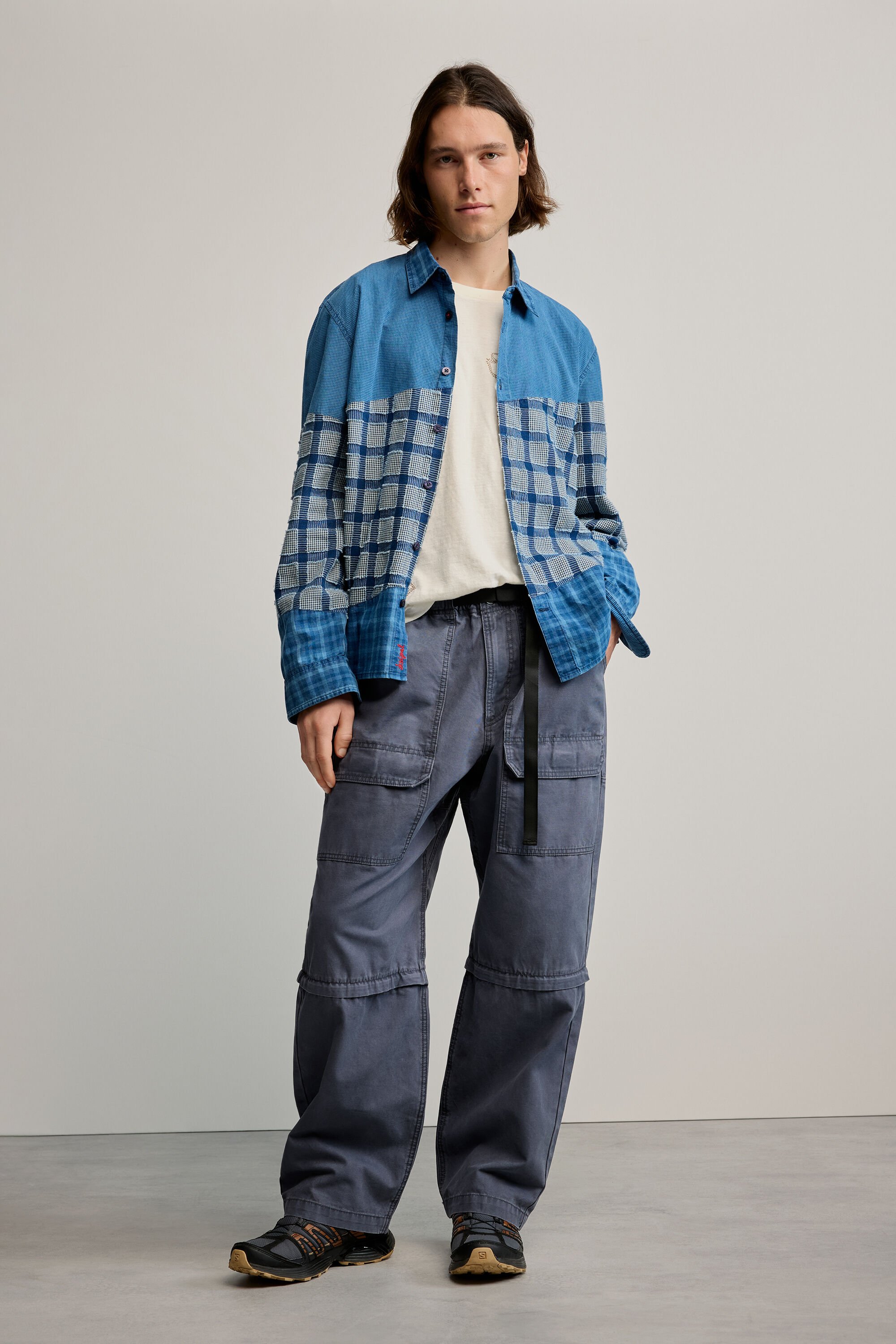 Desigual, Lange Baumwollhose, Herren, Baumwolle, Blau, 32