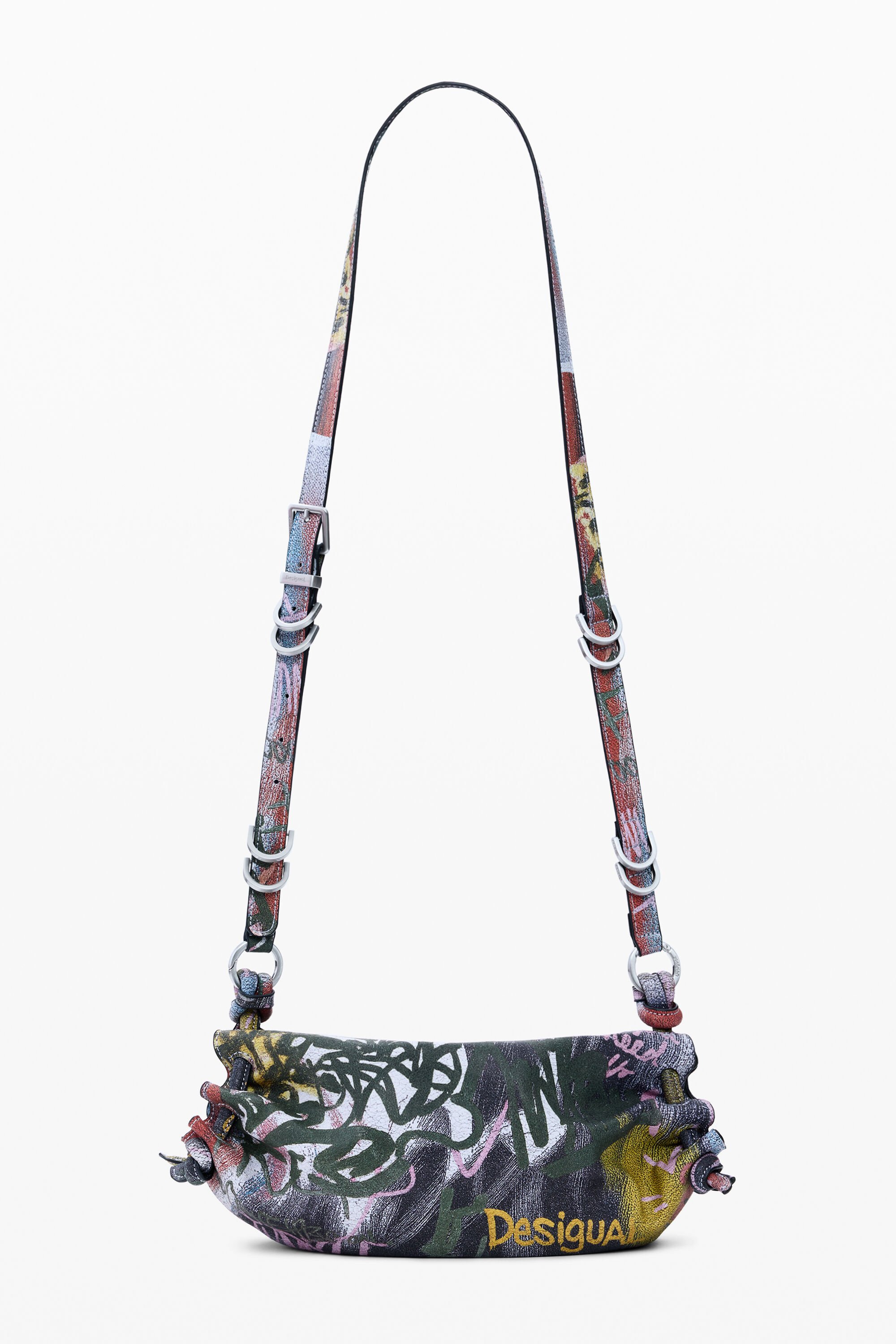 Desigual, ARTY BEDRUCKTE TASCHE, Damen, Polyurethan, U