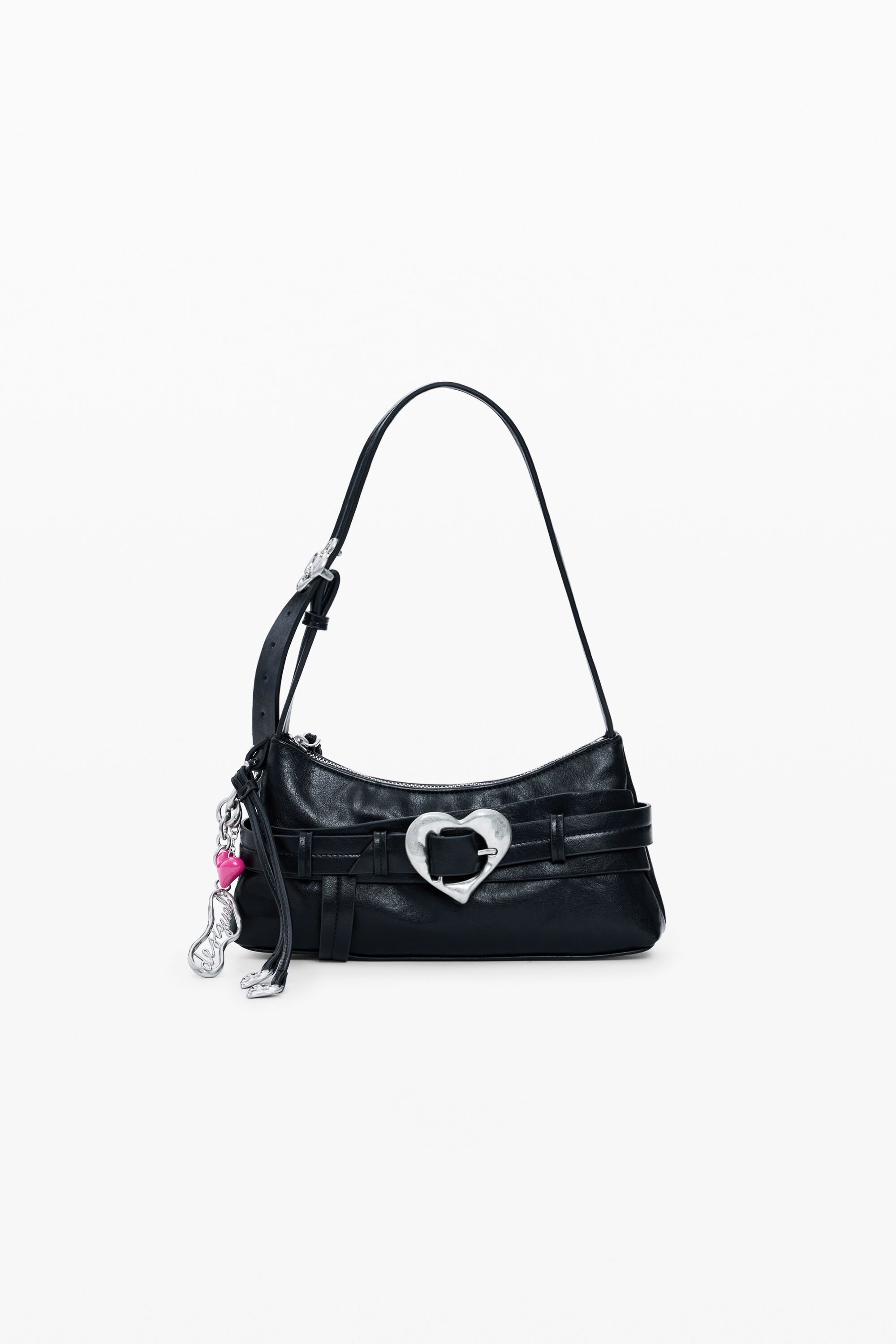 Desigual, Kleine Zalio-Tasche, Damen, Polyurethan, Schwarz, U