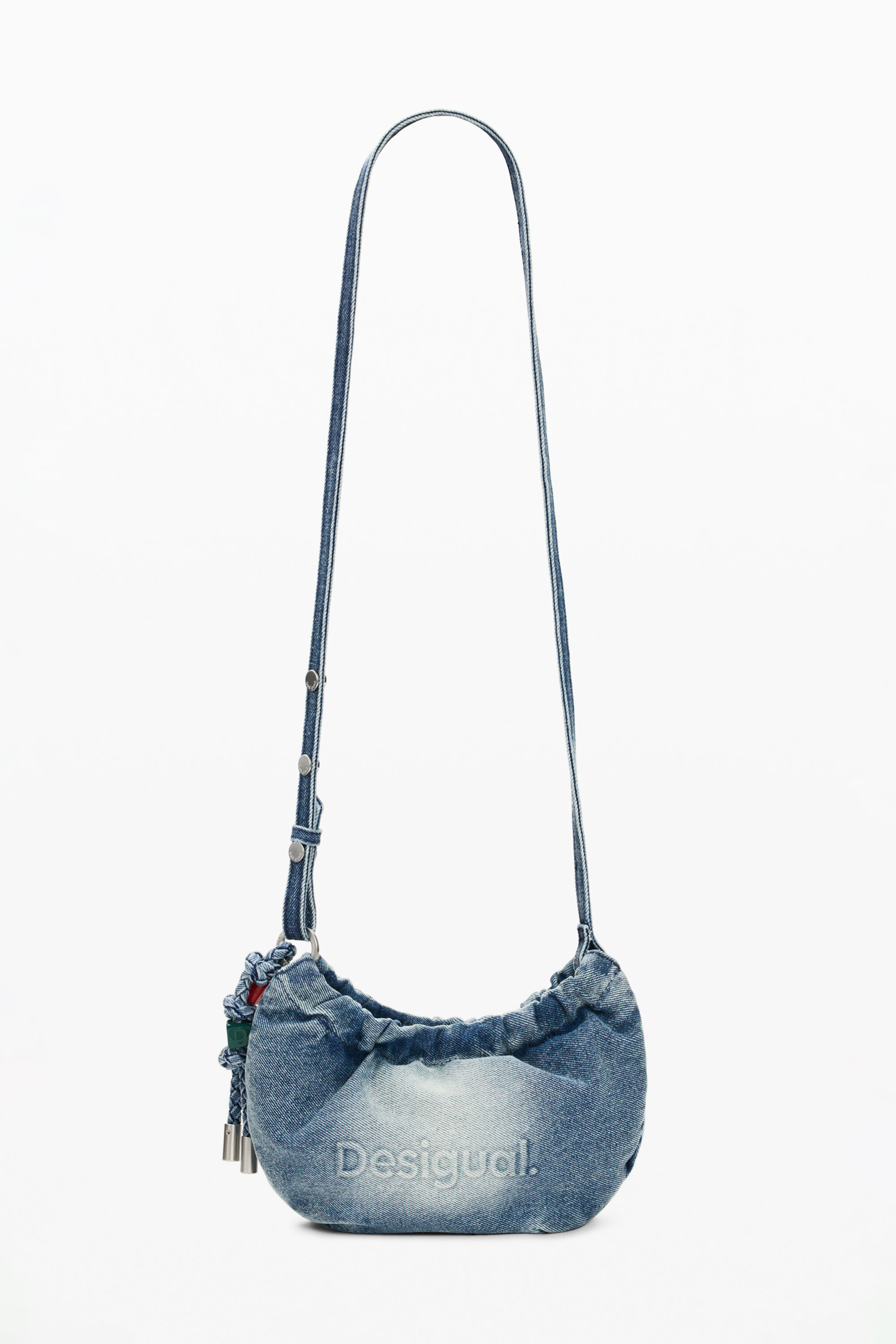 Desigual, Große umhängegeldbörse logo, Damen, Blau, U