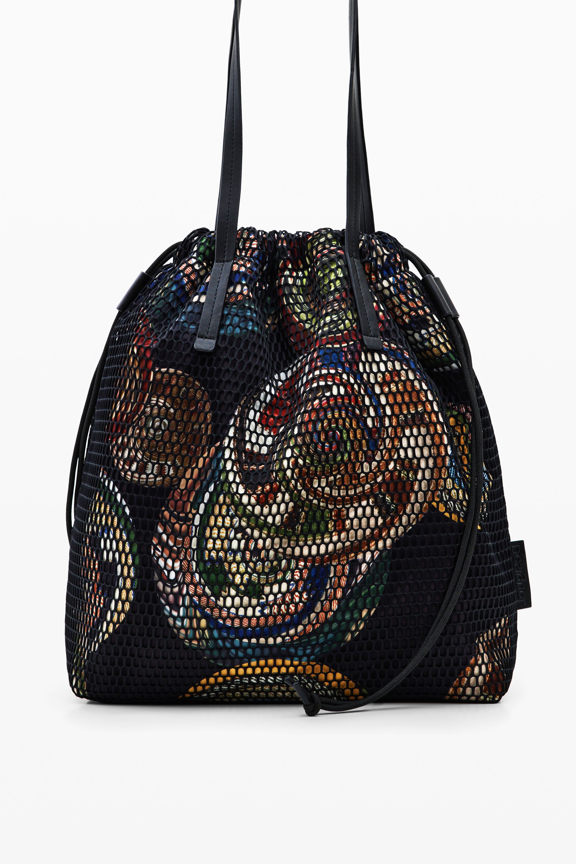 Desigual, Große Bucket Bag M. Christian Lacroix, Damen, Polyester, Schwarz, U