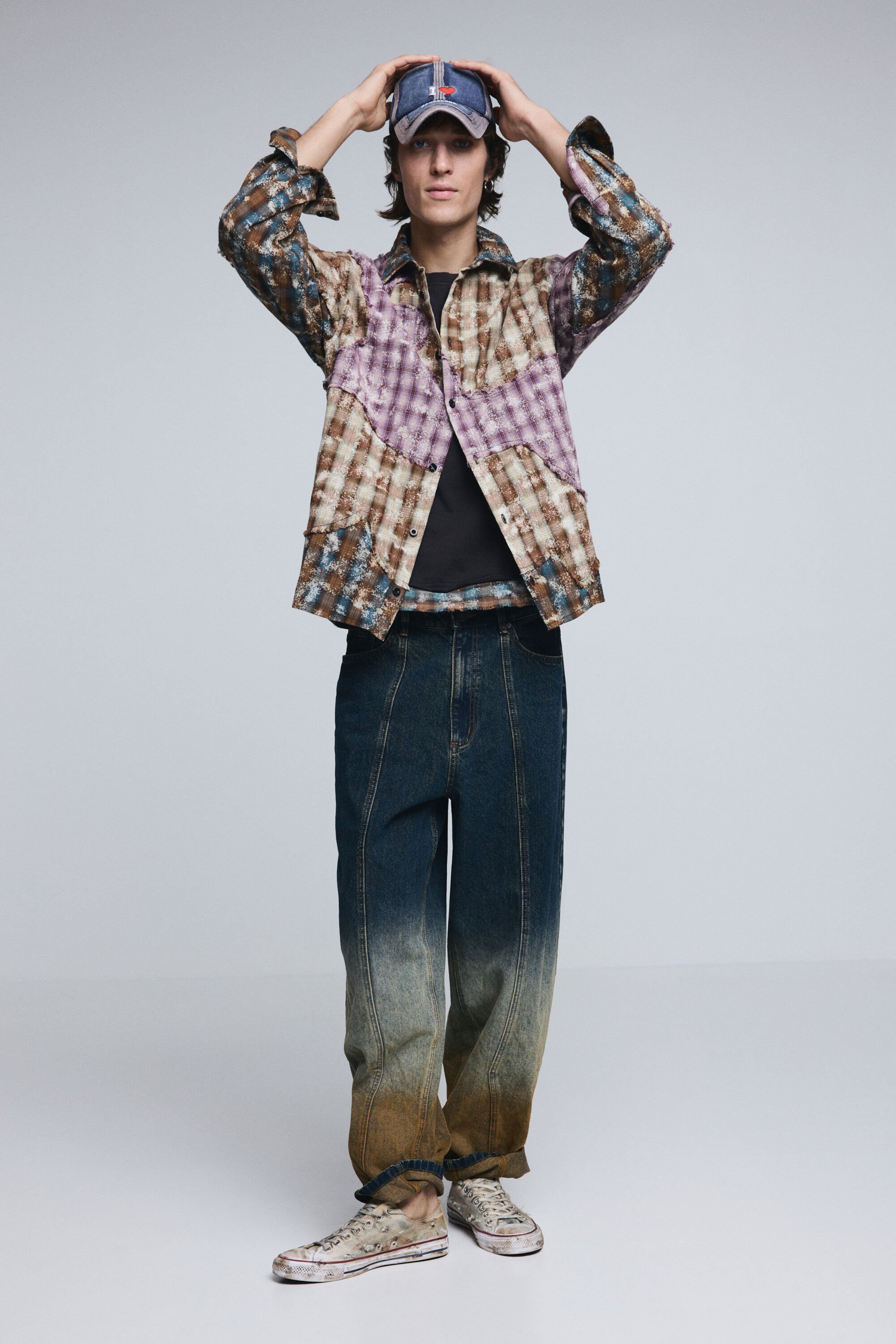 Desigual, Jeanshose mit Bündchen am Saum, Herren, Baumwolle, Blau, 32