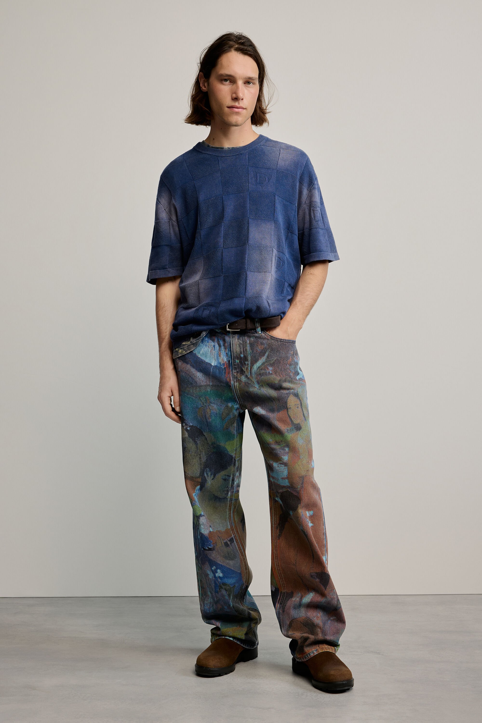 Desigual, Gaugin jeanshose, Herren, Baumwolle, Blau, 32