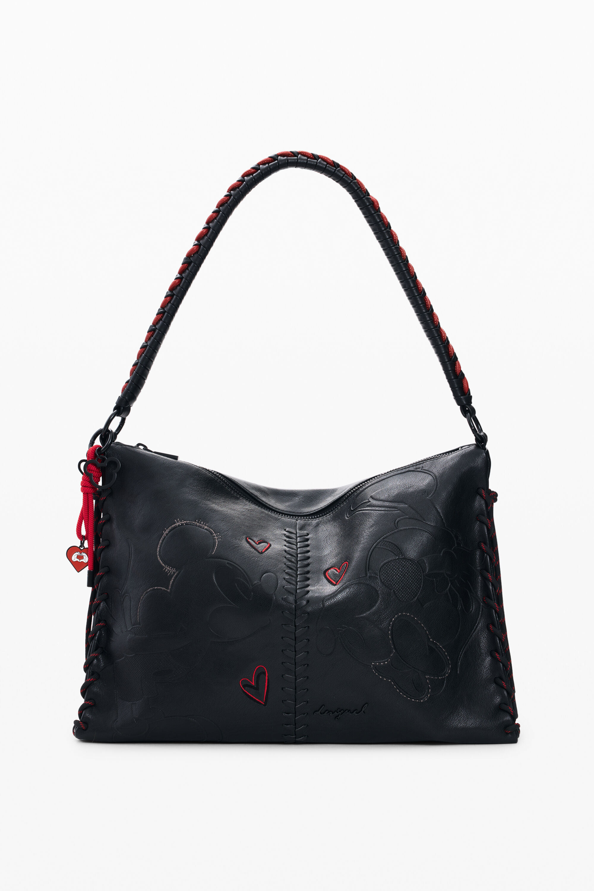 Desigual, Kleine Tasche Mickey Mouse™, Damen, Polyurethan, Schwarz, U