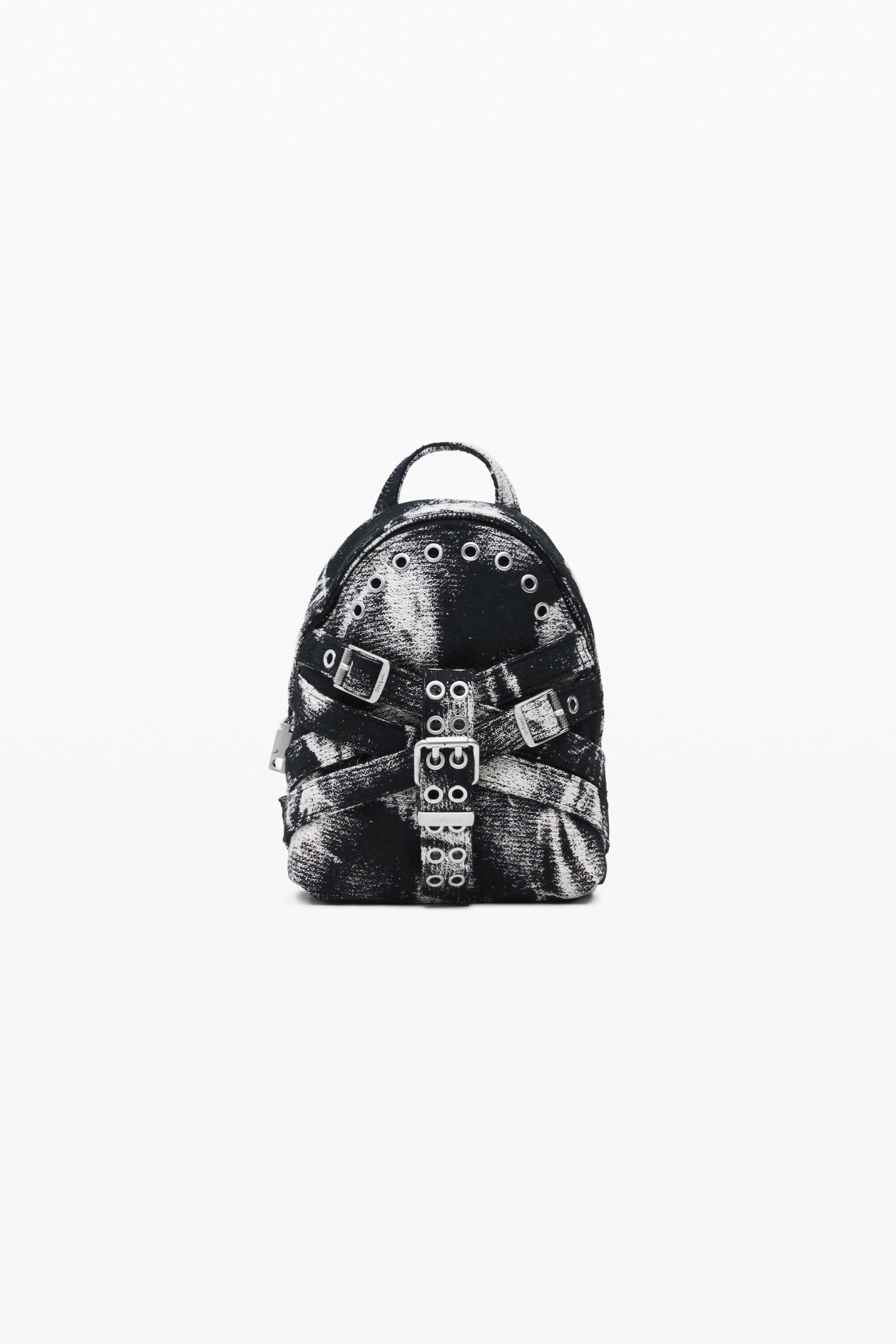 Desigual, Kleiner Rucksack mit Schnallen, Damen, U