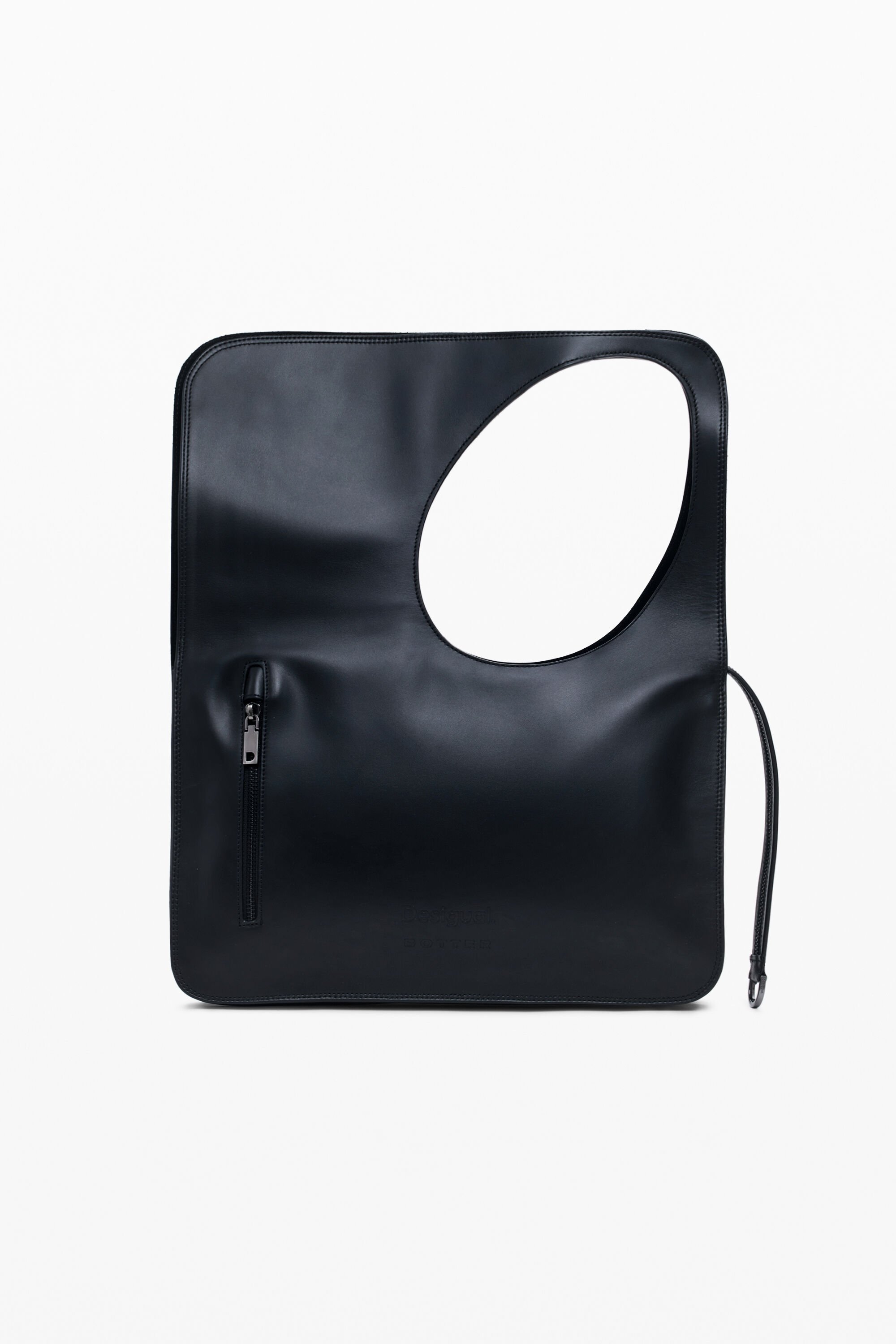 Desigual, Mittelgroße Mehrpositions-Tasche Botter, Damen, Cow Leather, Schwarz, U