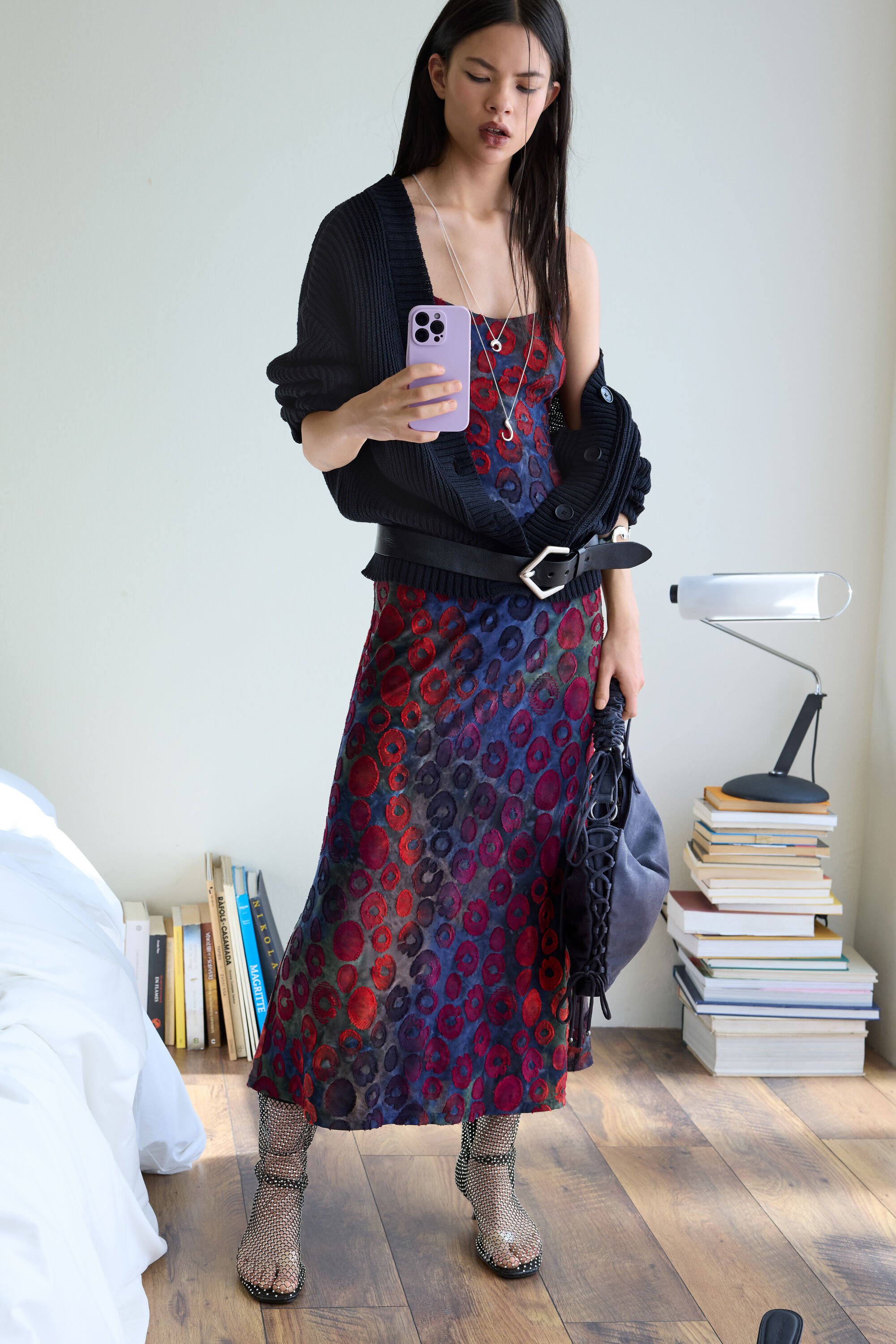 Desigual, 2-in-1-Kleid mit Cardigan, Damen, Braun, L