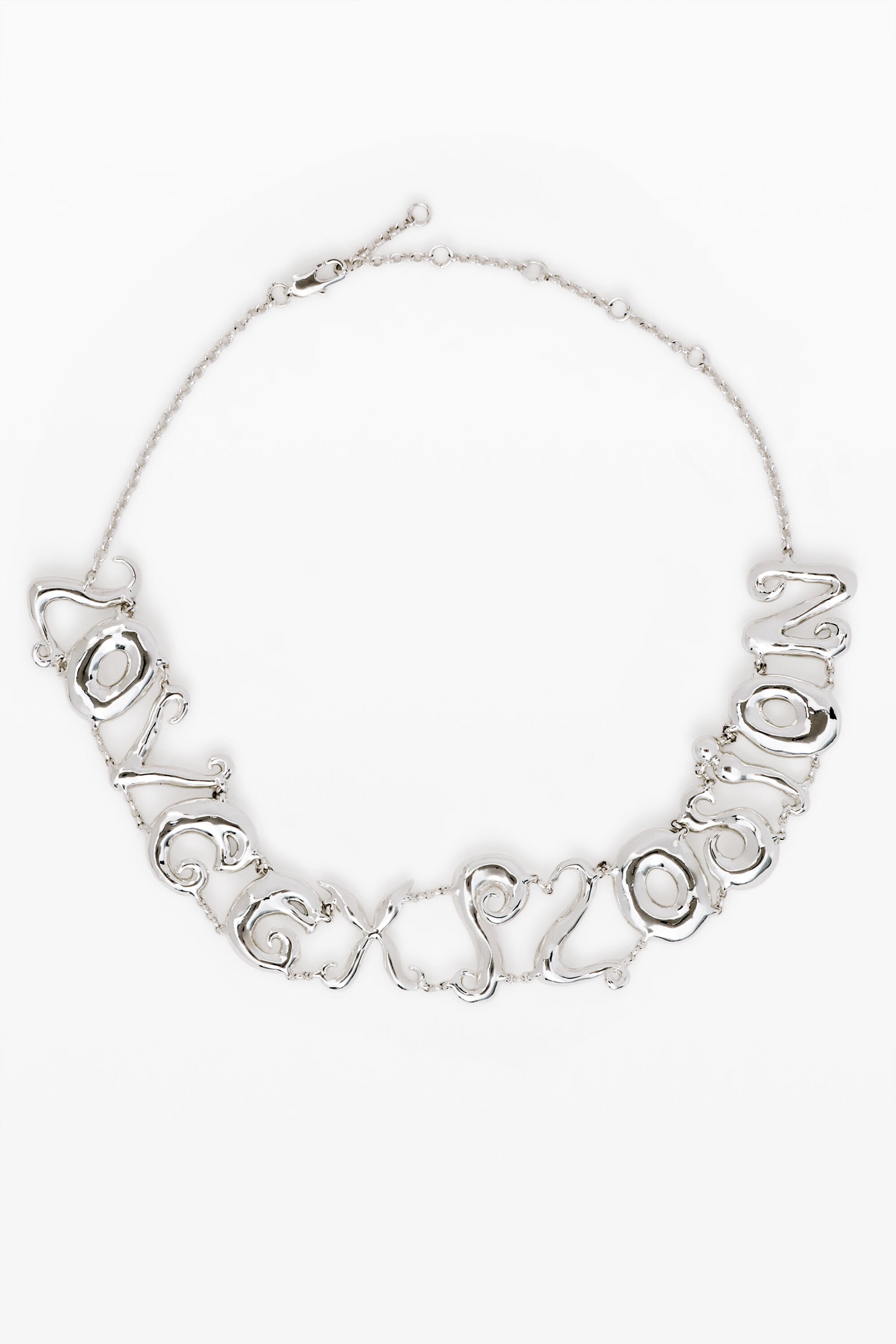 Desigual, HALSKETTE LOVE EXPLOSION, Damen, Schwarz, U