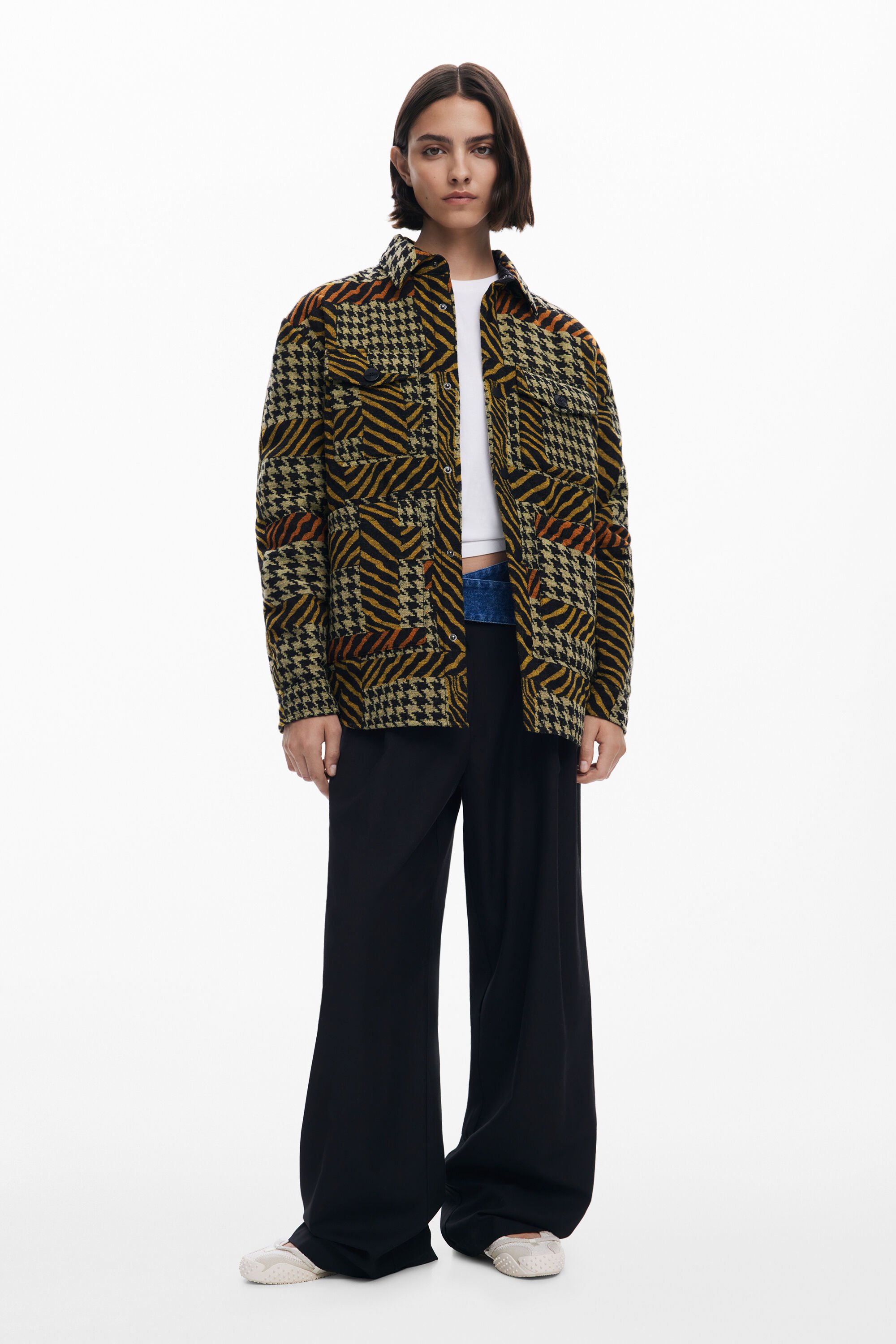 Desigual, Jacke entworfen von Mr. Christian Lacroix, Damen, Gelb, M
