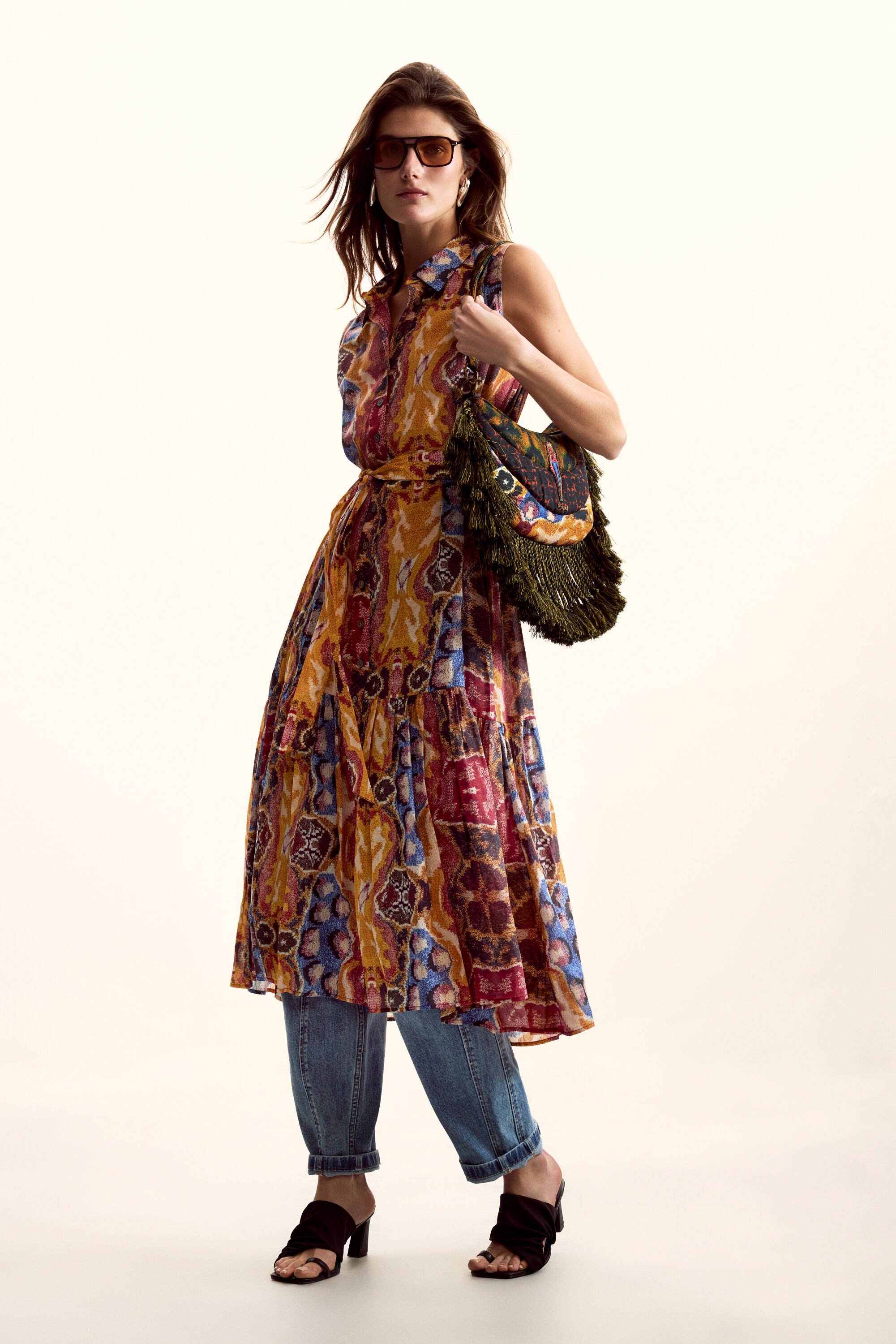 Desigual, Kleid entworfen von Mr. Christian Lacroix, Damen, M