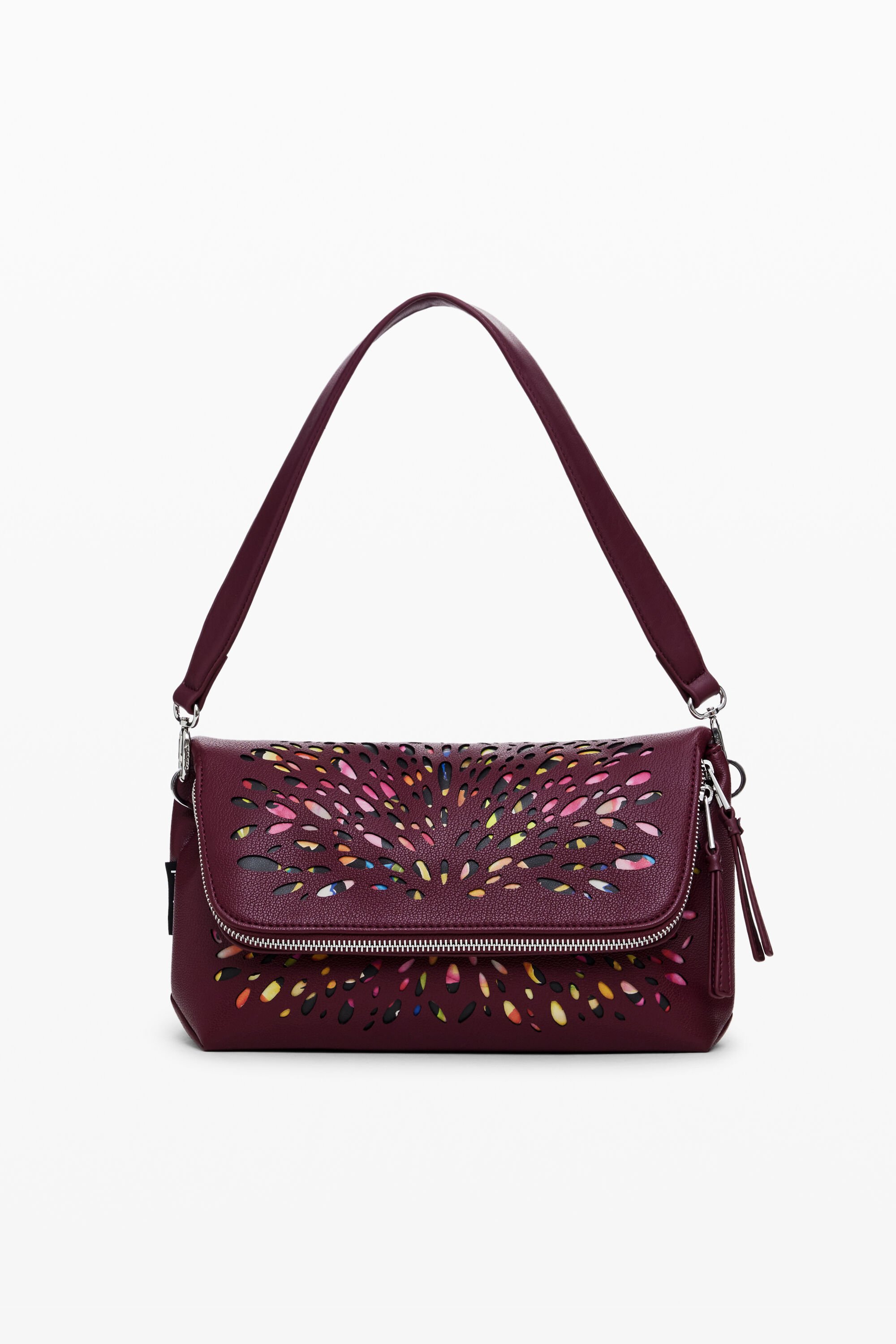 Desigual, Durchbrochene Tasche mit Glasfenster-Design, Polyurethan, U