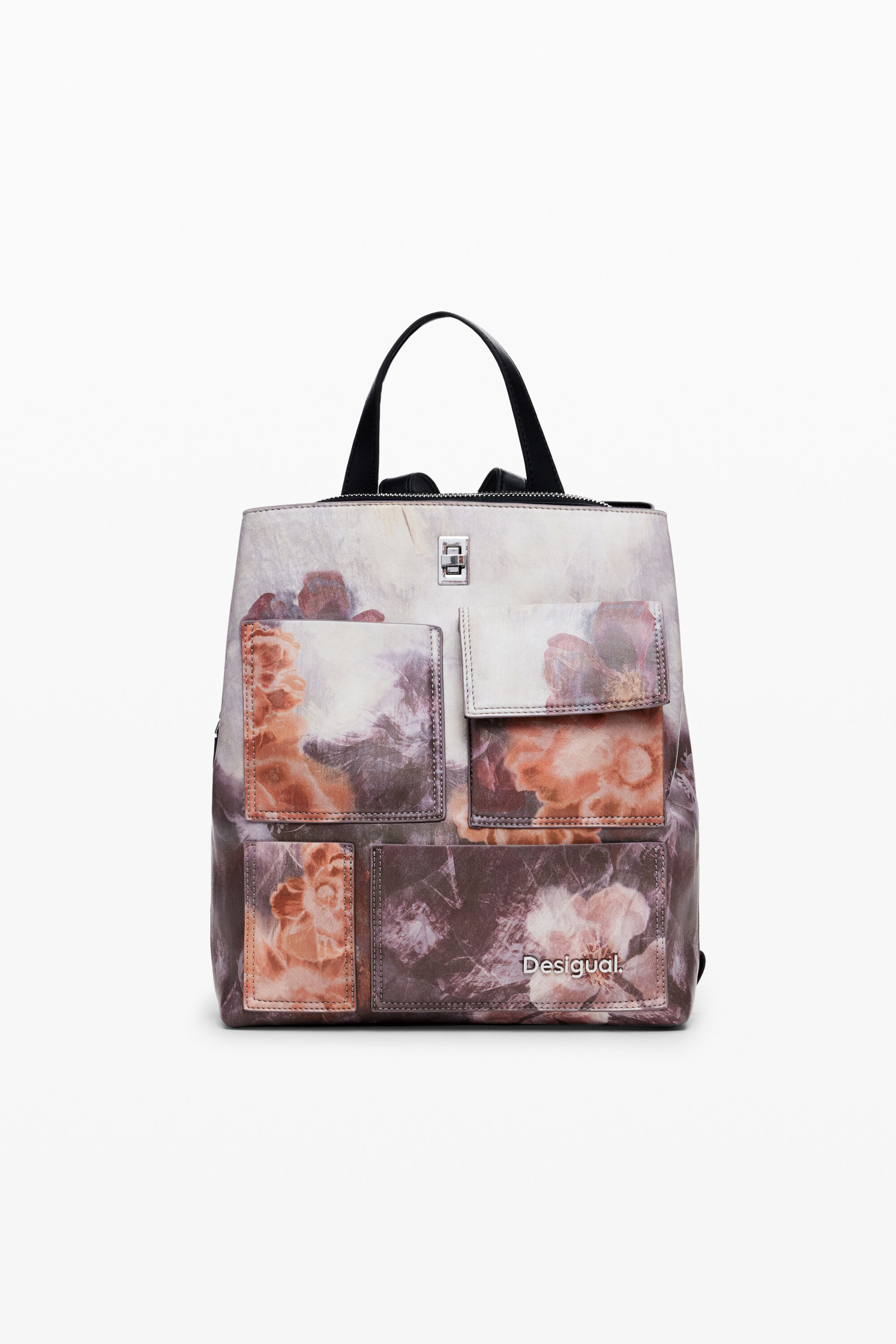 Desigual, Rucksack S Taschen, Damen, Polyurethan, Weiß, U