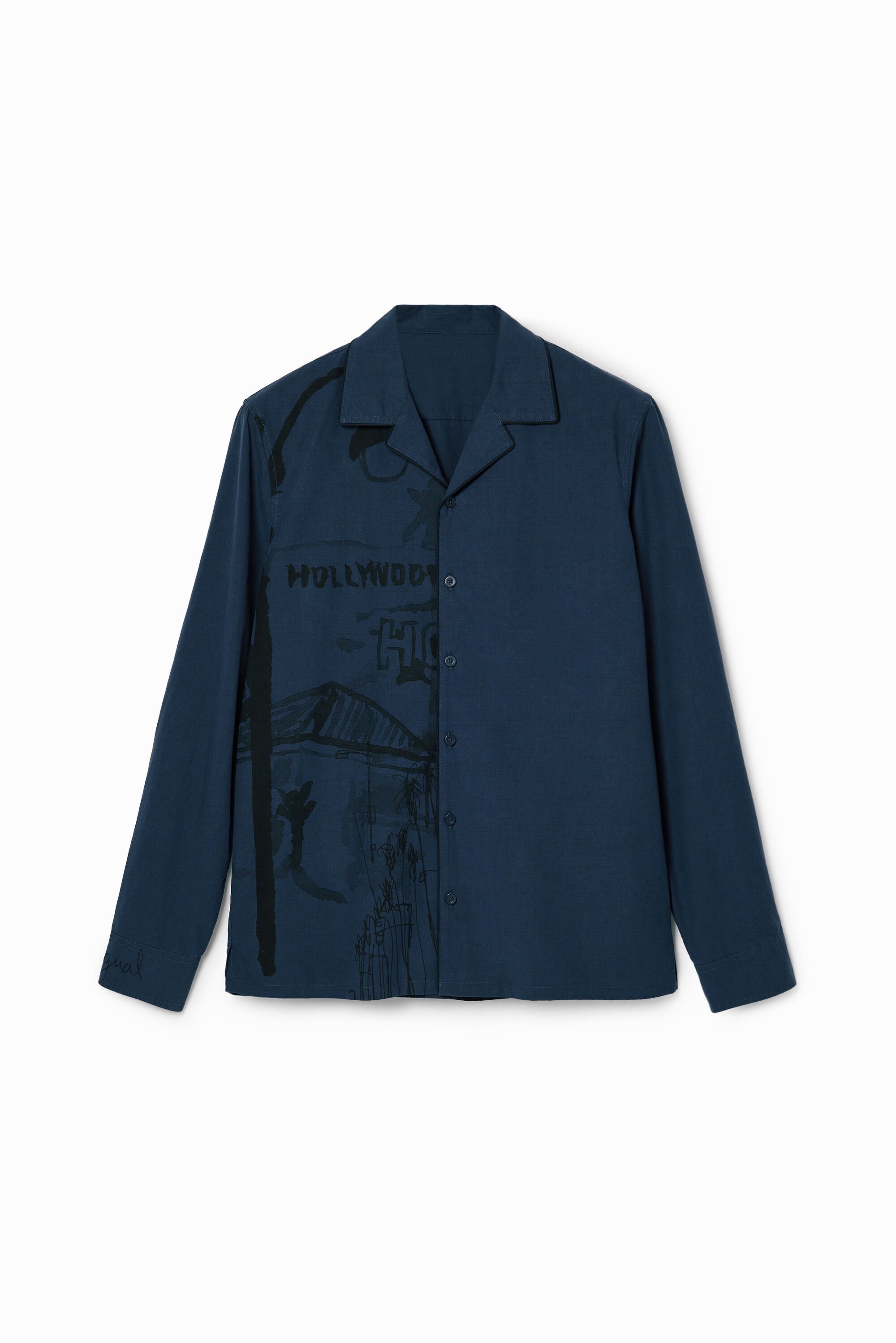 Desigual, Hemd, Herren, Blau, L