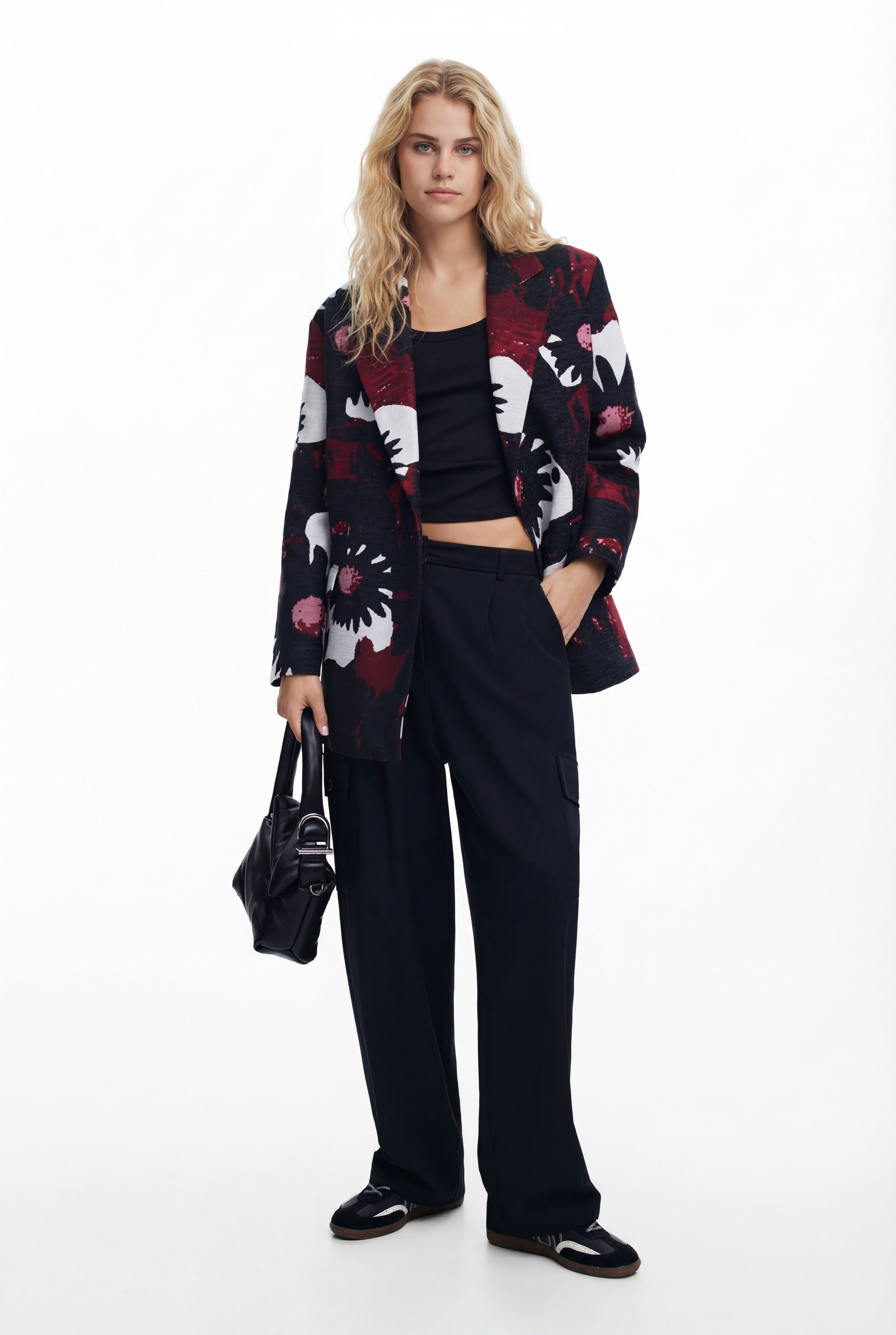 Desigual, Floraler Mantel M. Christian Lacroix, Damen, Rot, L