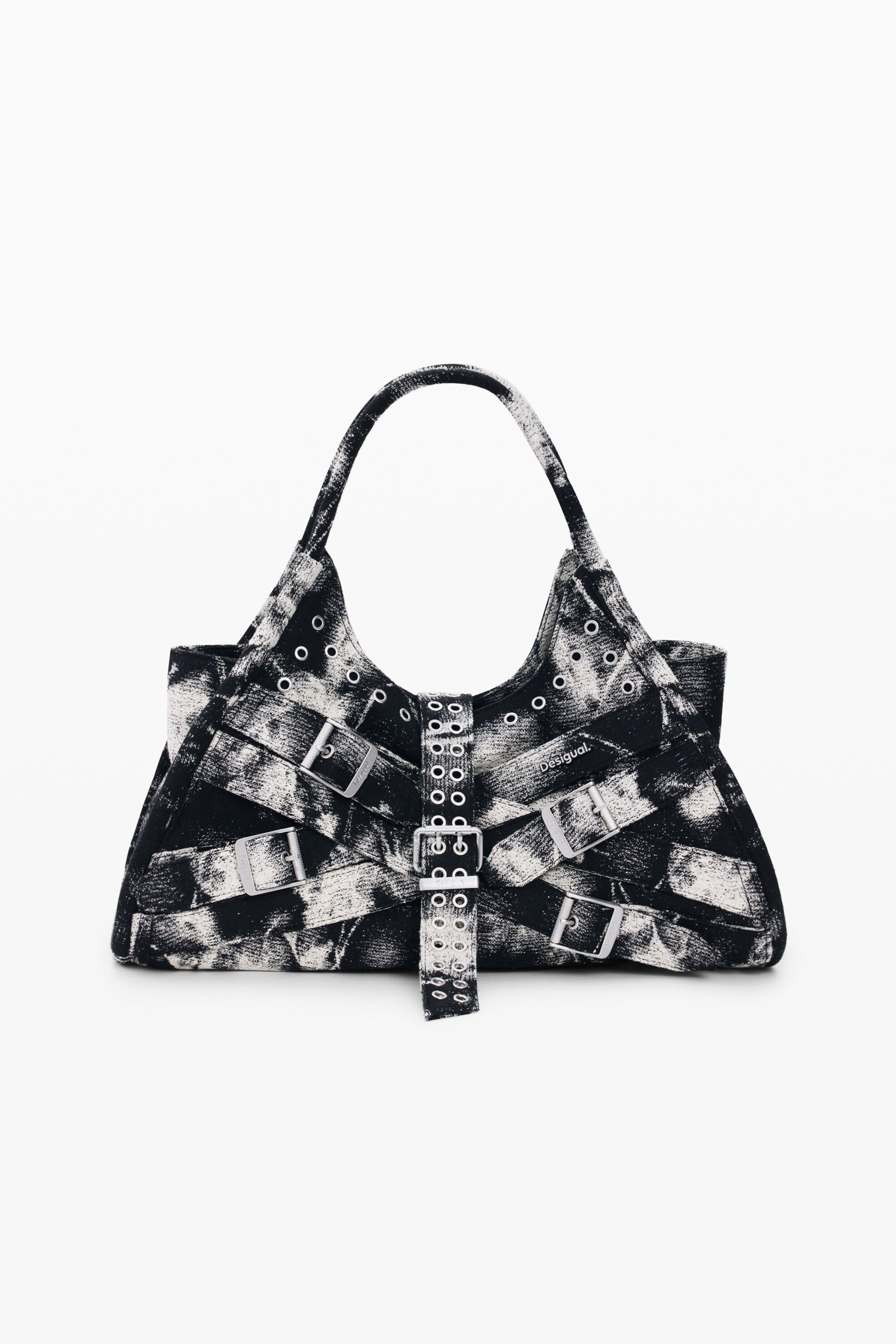 Desigual, Mittelgroße Tasche mit Schnallen, Damen, U