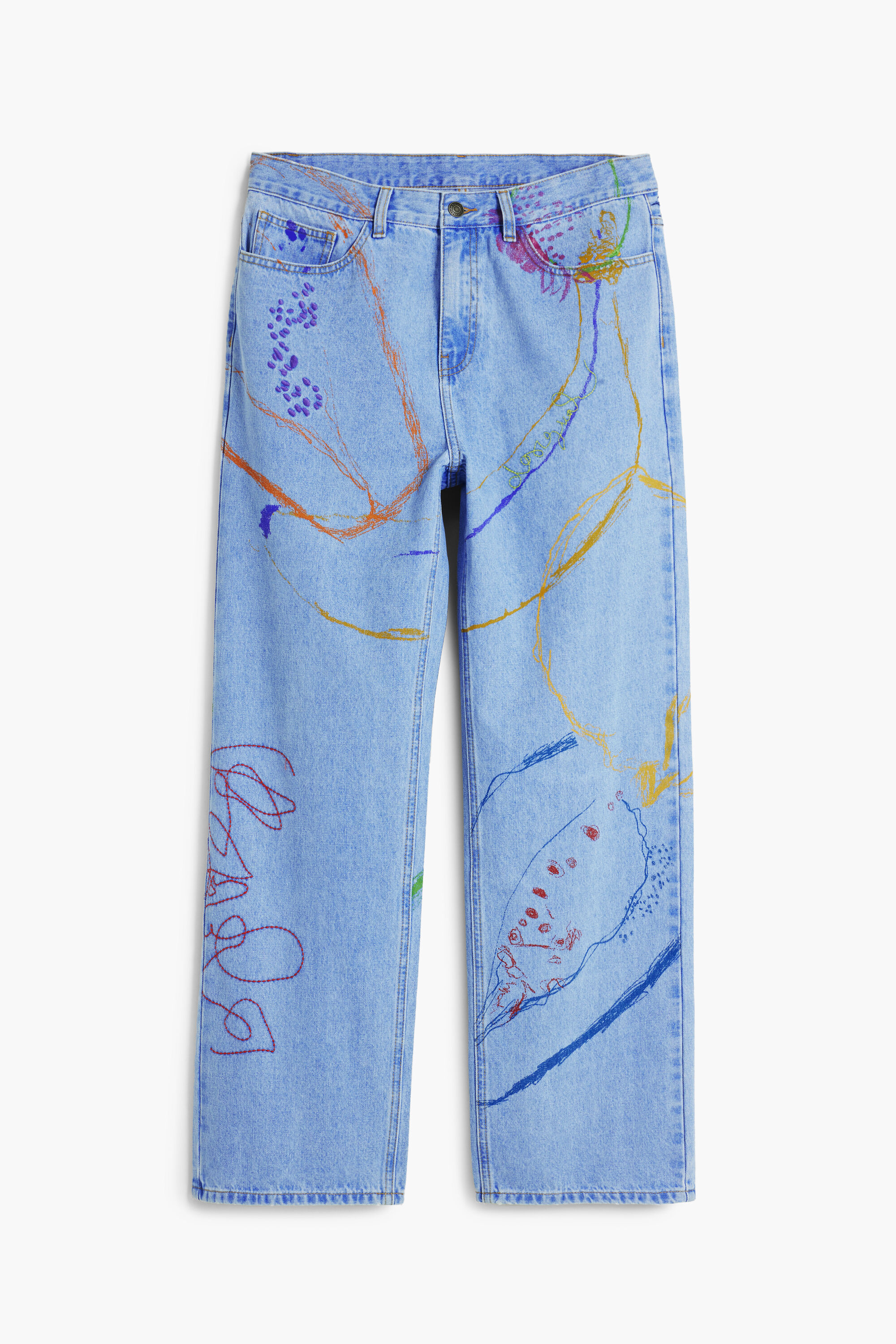 Desigual, Arty-Jeans, Herren, Blau, 34