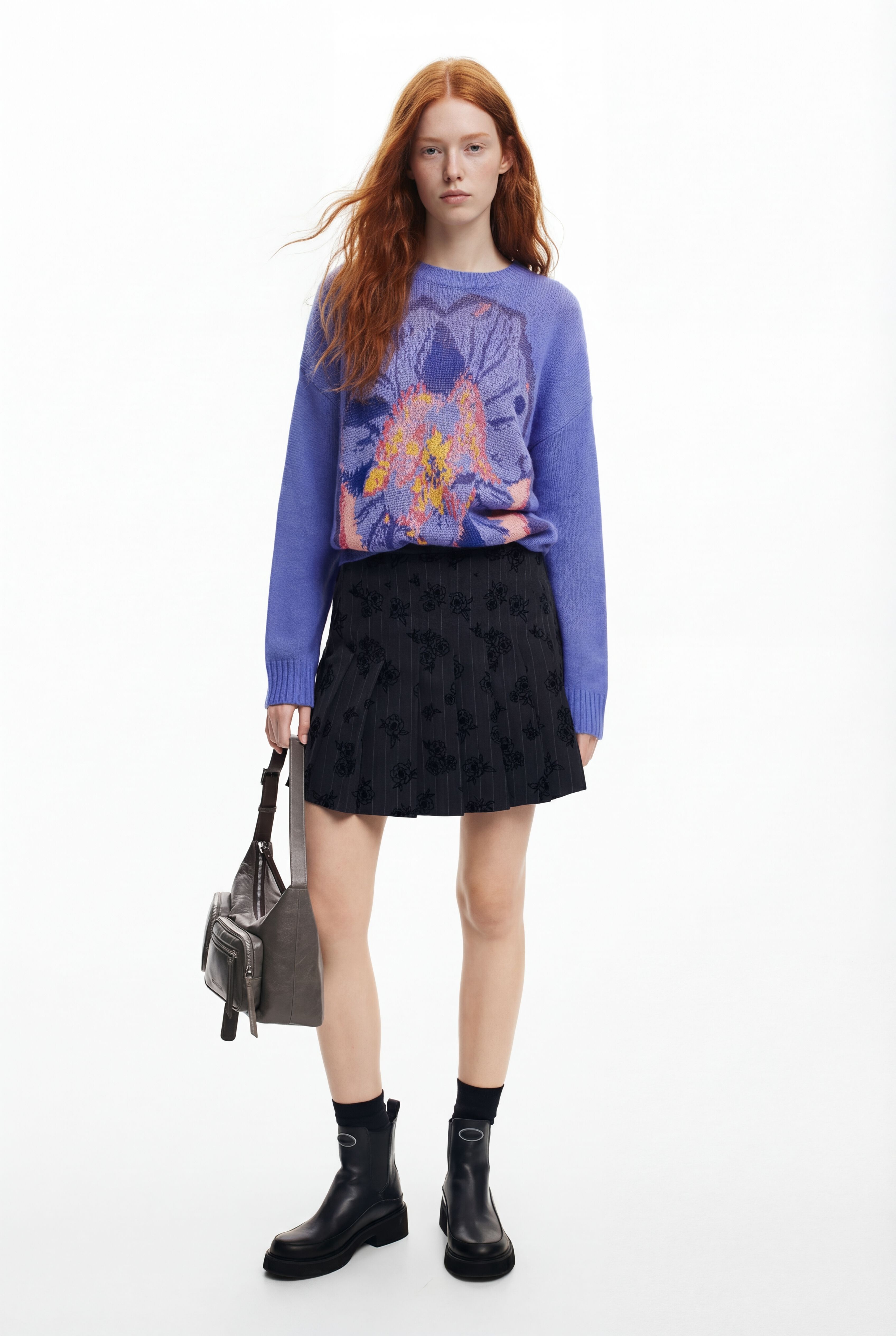 Desigual, Pullover 'Pensamiento' M. Christian Lacroix, Damen, Rot, S