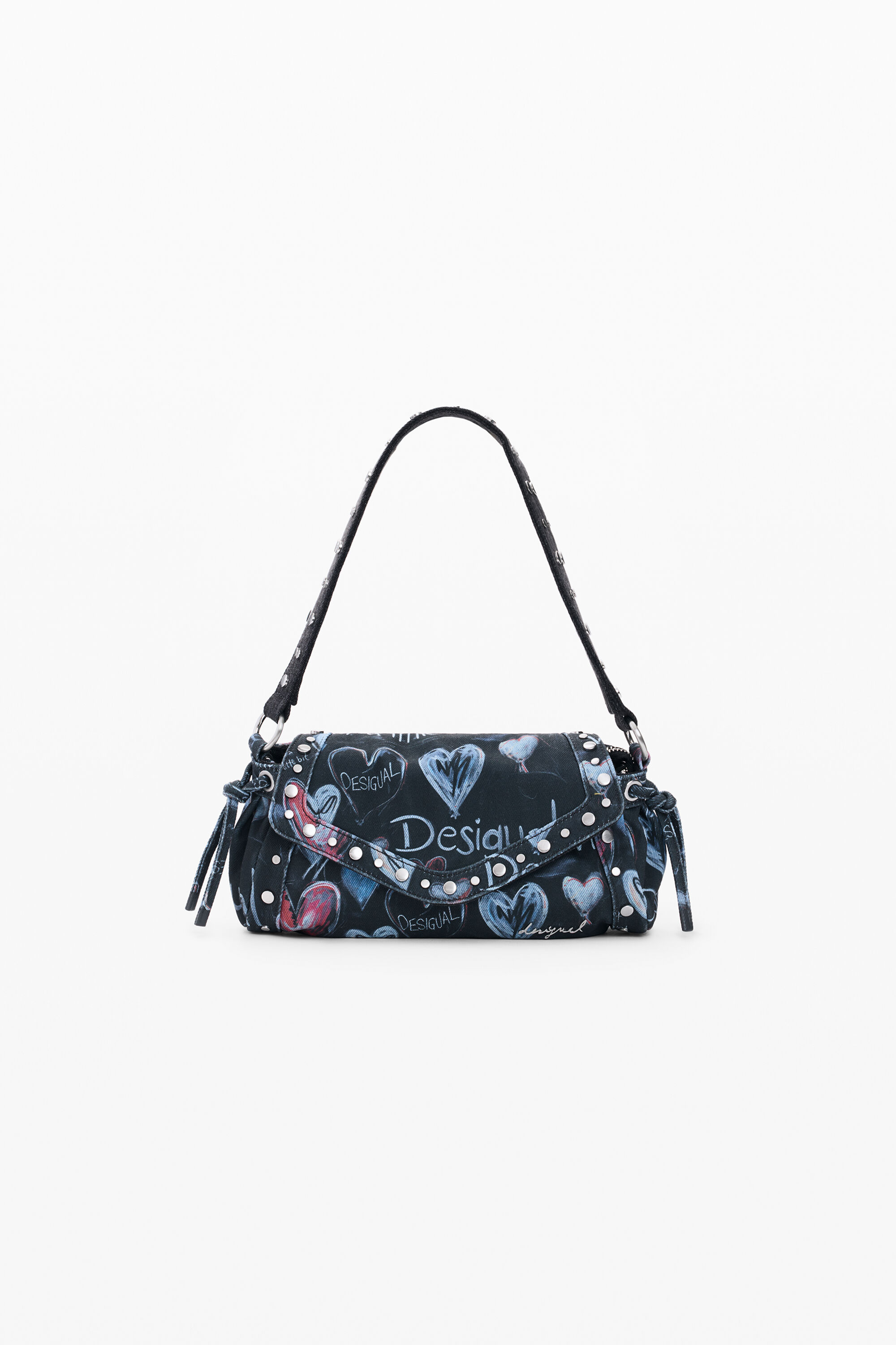 Desigual, Mittelgroße Graffiti-Tasche, Damen, Baumwolle, U