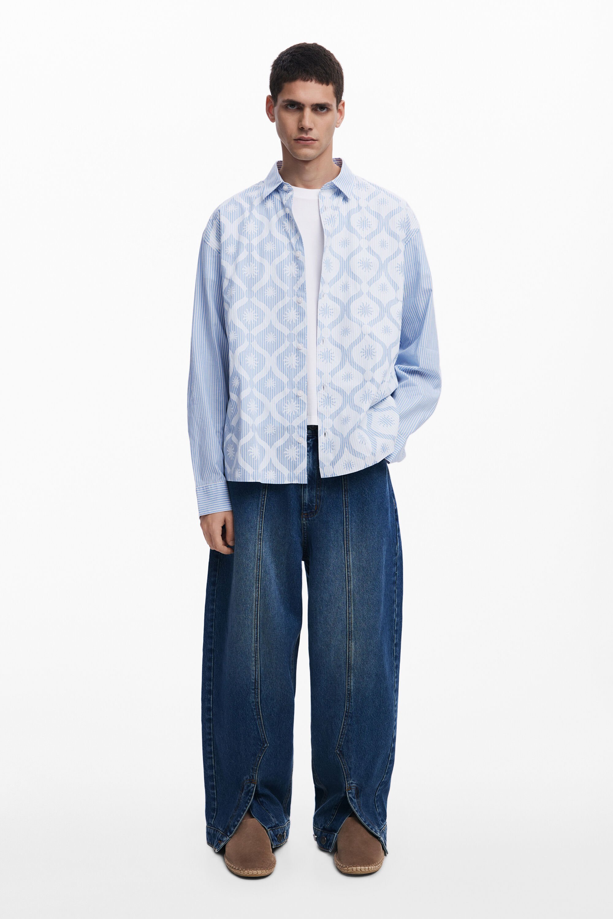 Desigual, Ballon-Jeans, Herren, Baumwolle, Blau, 38