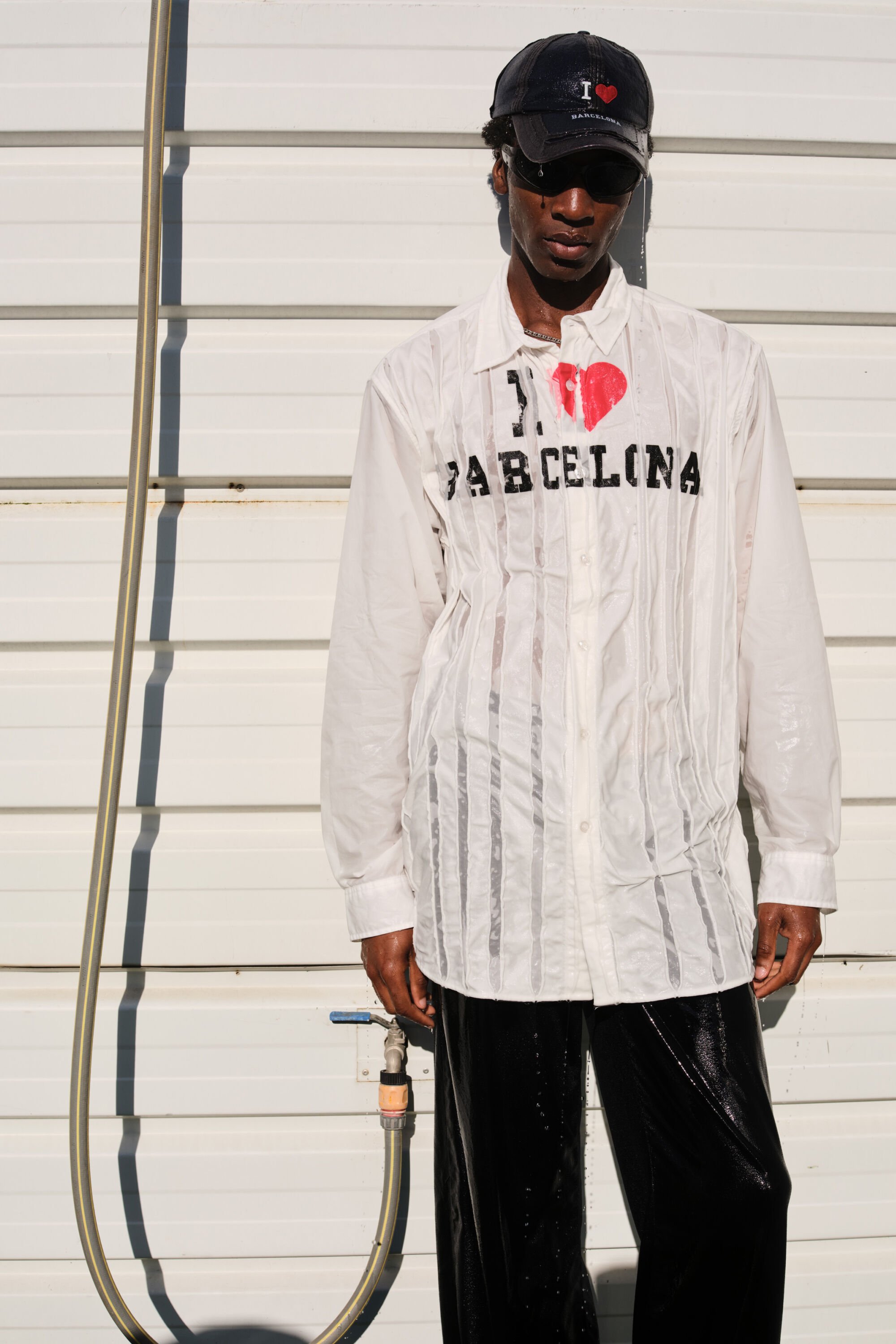 Desigual, Oversize-Hemd Barcelona Botter, Herren, Baumwolle, Weiß, L