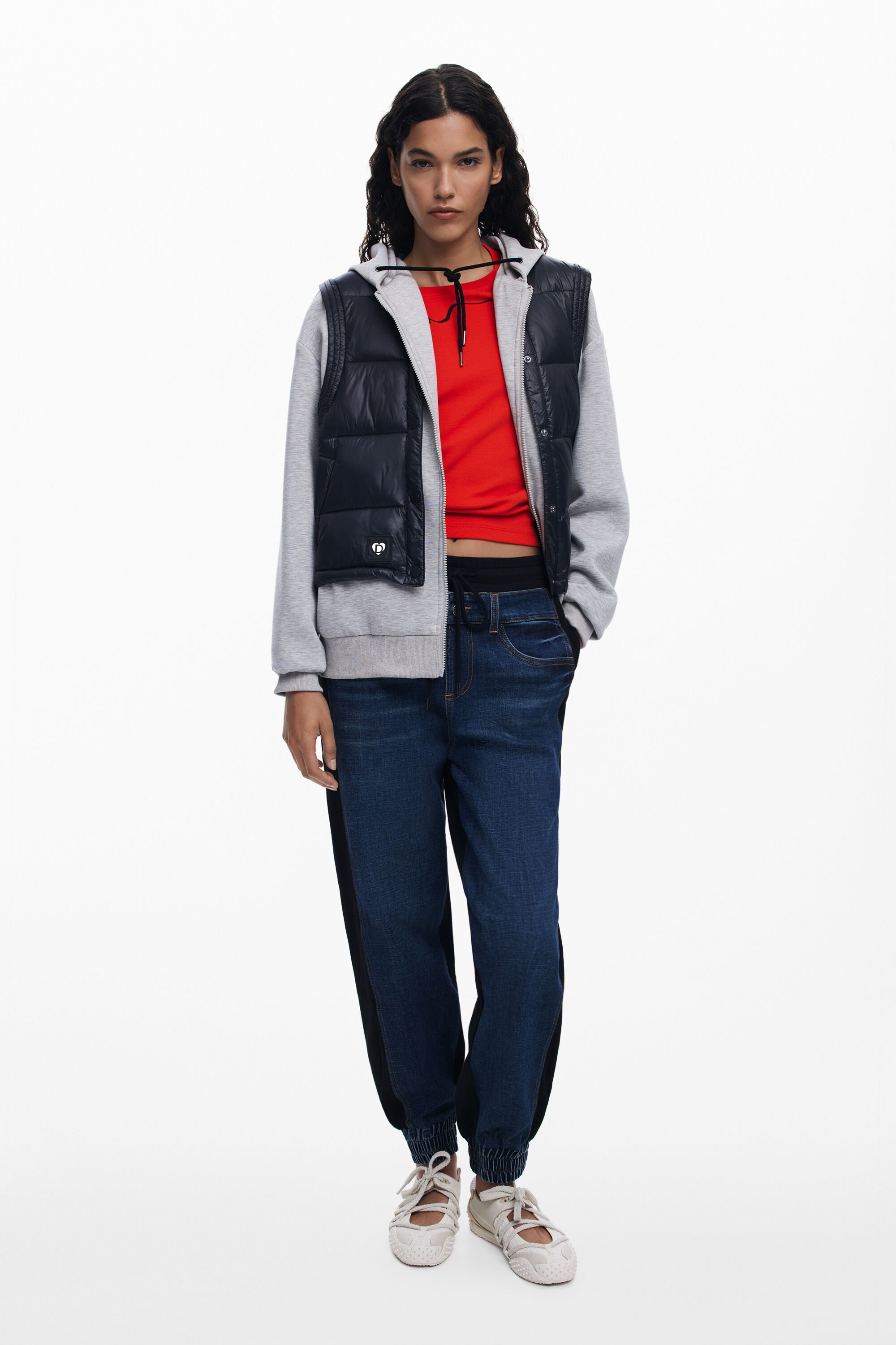 Desigual, Hybride Jogger-Jeans, Damen, Blau, M