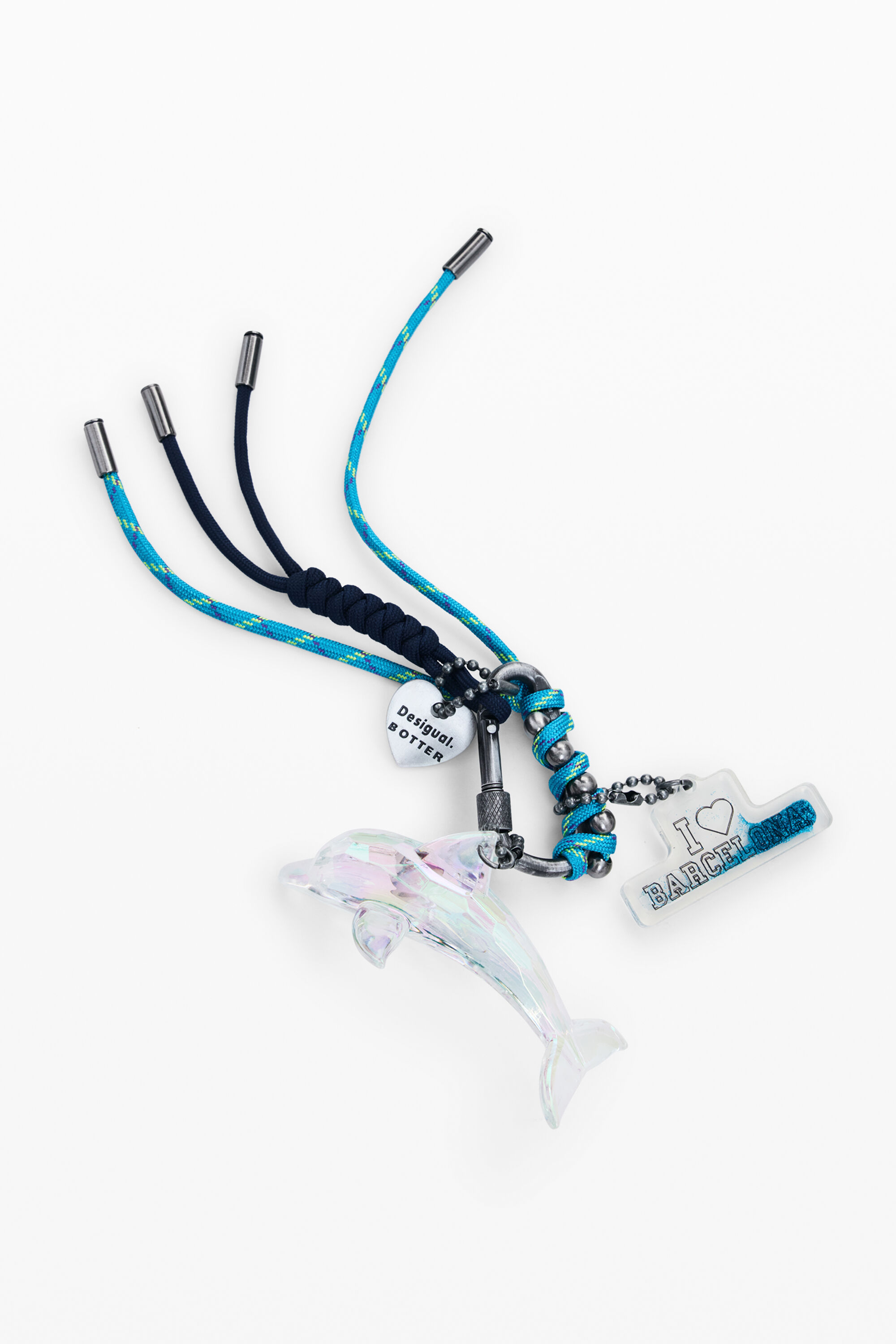 Desigual, Charm Delfin Glitter Botter, Damen, Acryl, Blau, U