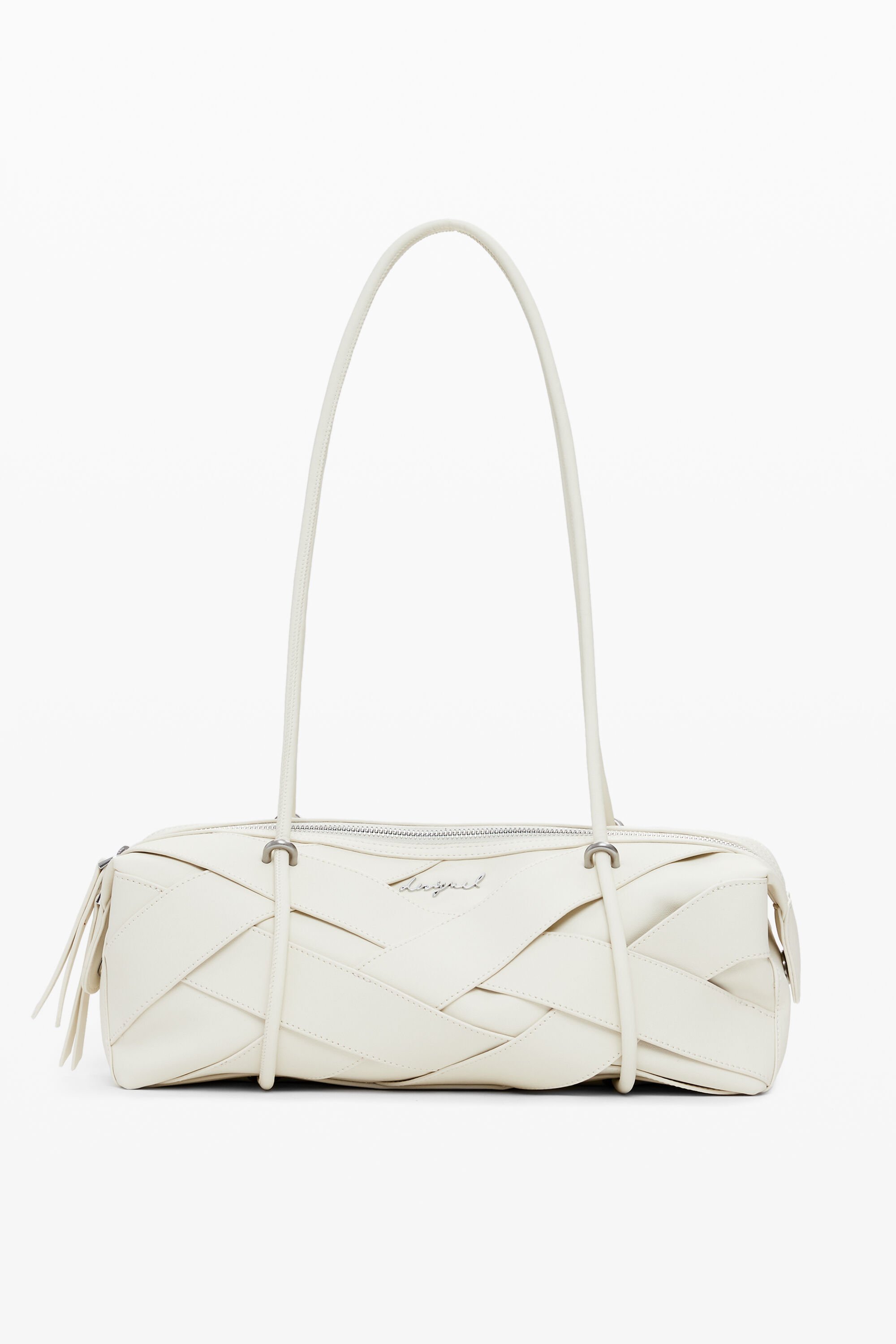 Desigual, Mittelgroße Tasche mit Teilen, Damen, Polyurethan, Braun, U