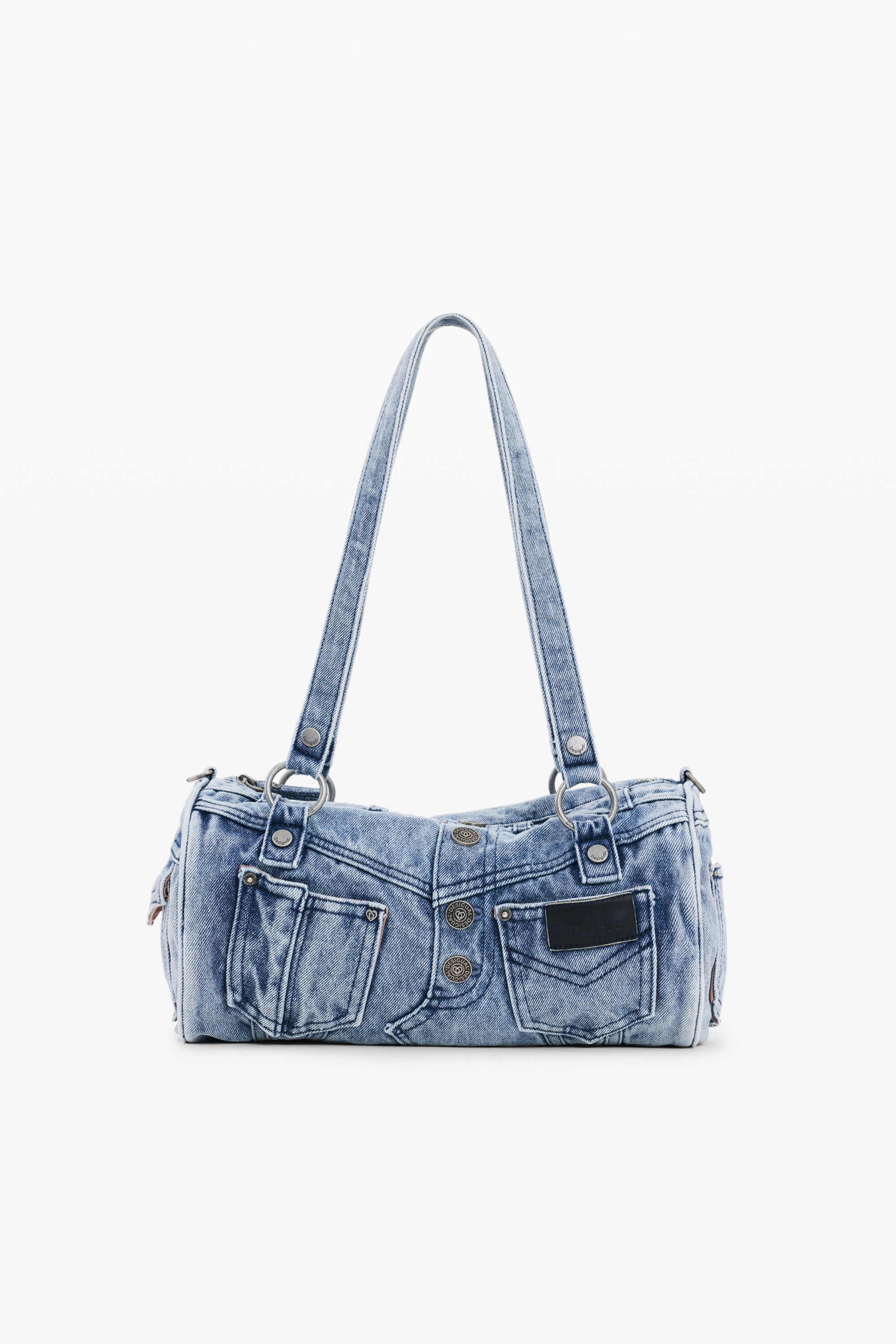 Desigual, Denimtasche taschen, Baumwolle, Blau, U