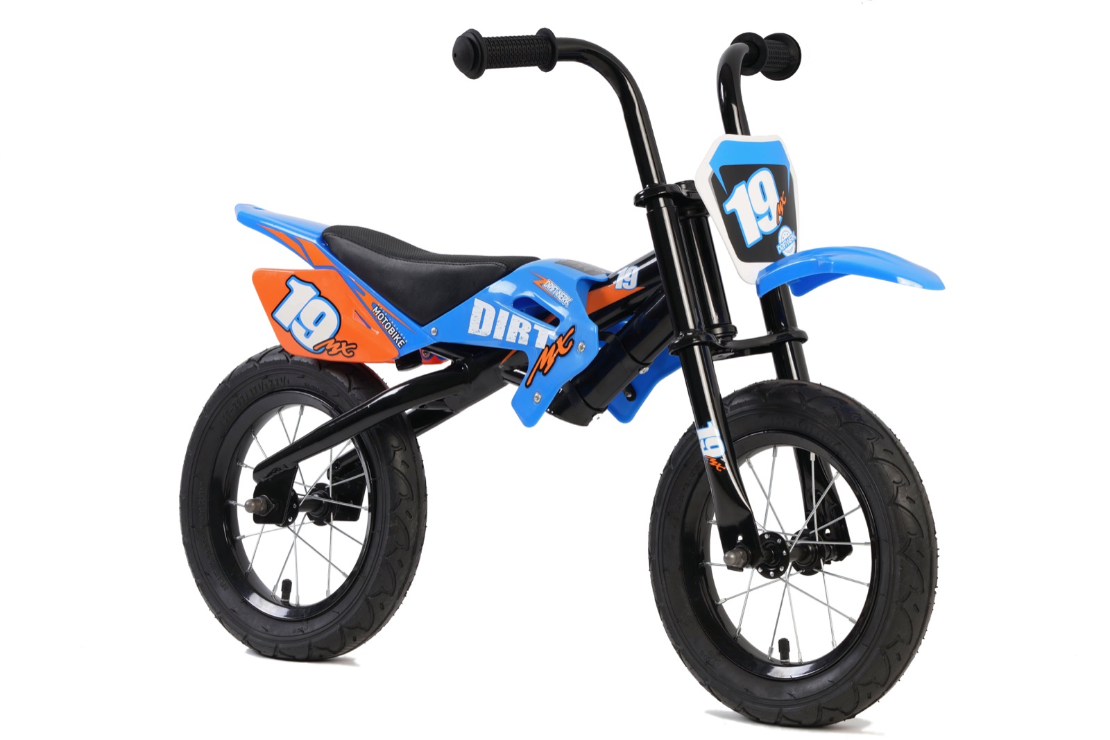 Driftwerk DirtMX Balance Bike Laufrad blau orange
