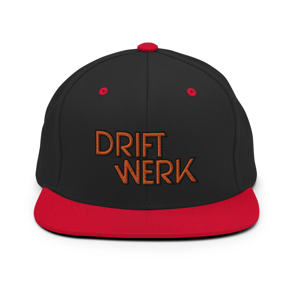 Driftwerk Snapback - Black/ Red