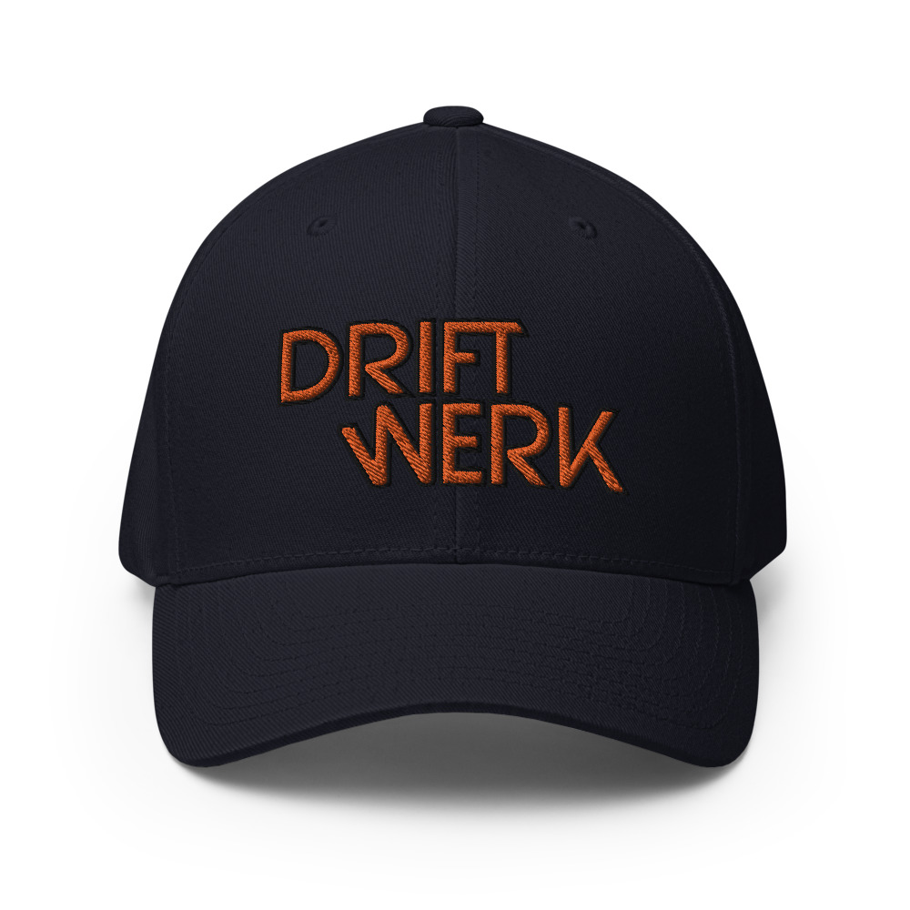 Driftwerk Baseball Cap Flexfit - Dark Navy / S/M