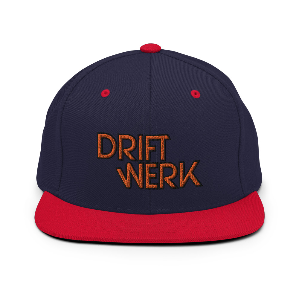 Driftwerk Snapback - Navy/ Red