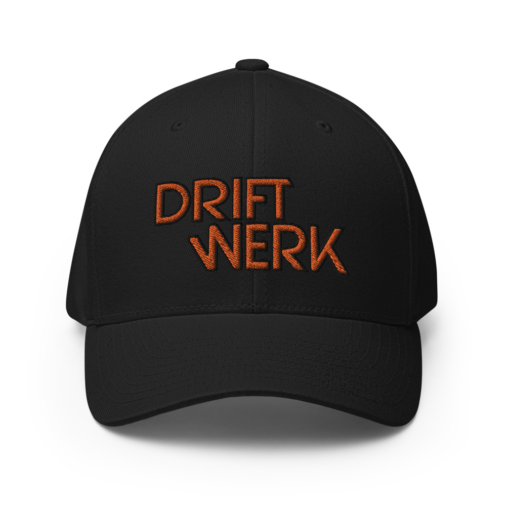 Driftwerk Baseball Cap Flexfit - Black / L/XL