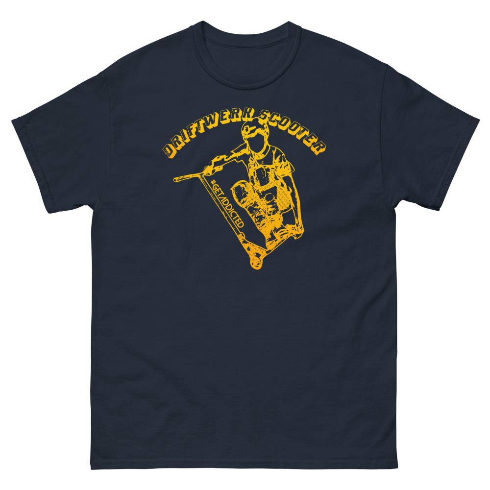 Driftwerk Scooter T-Shirt - Navy / 2XL