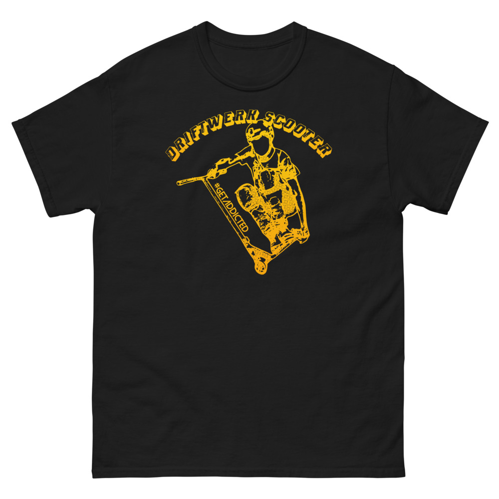 Driftwerk Scooter T-Shirt - Black / 3XL
