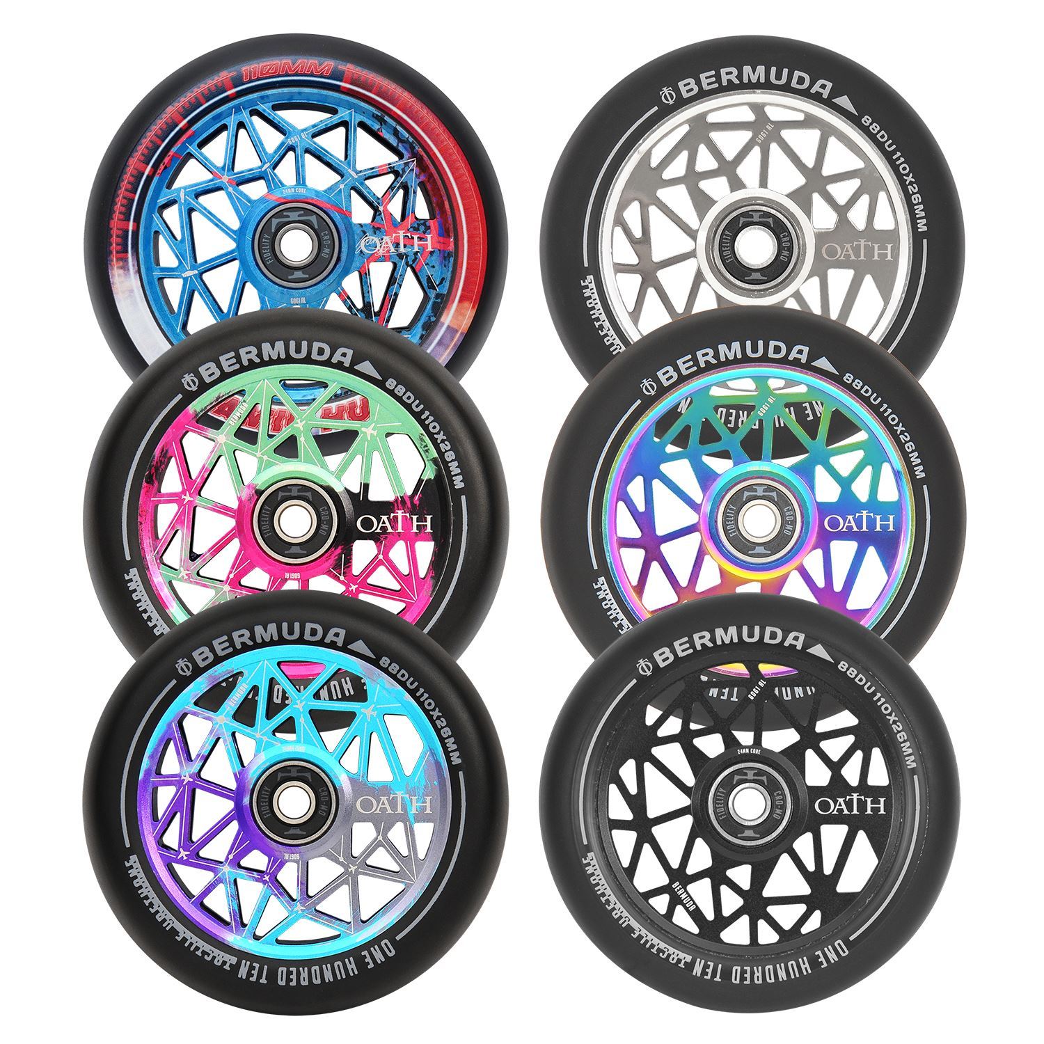 Oath Bermuda 110mm Stunt Scooter Wheels
