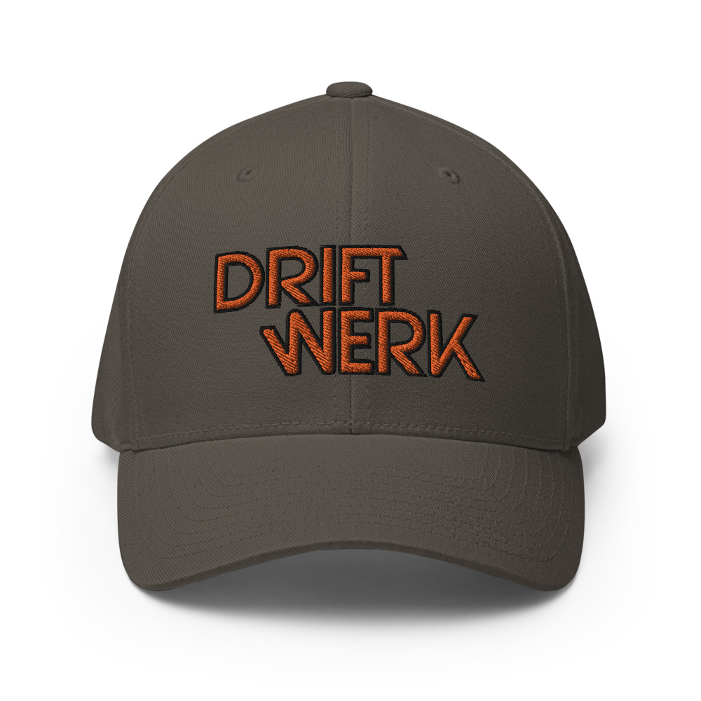 Driftwerk Baseball Cap Flexfit - Dark Grey / S/M