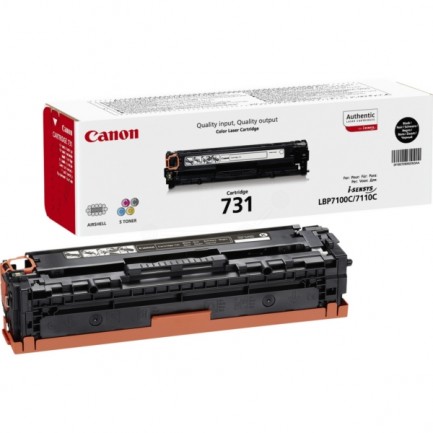 Original Canon Toner 731BK / 6272B002 schwarz für 6272B002