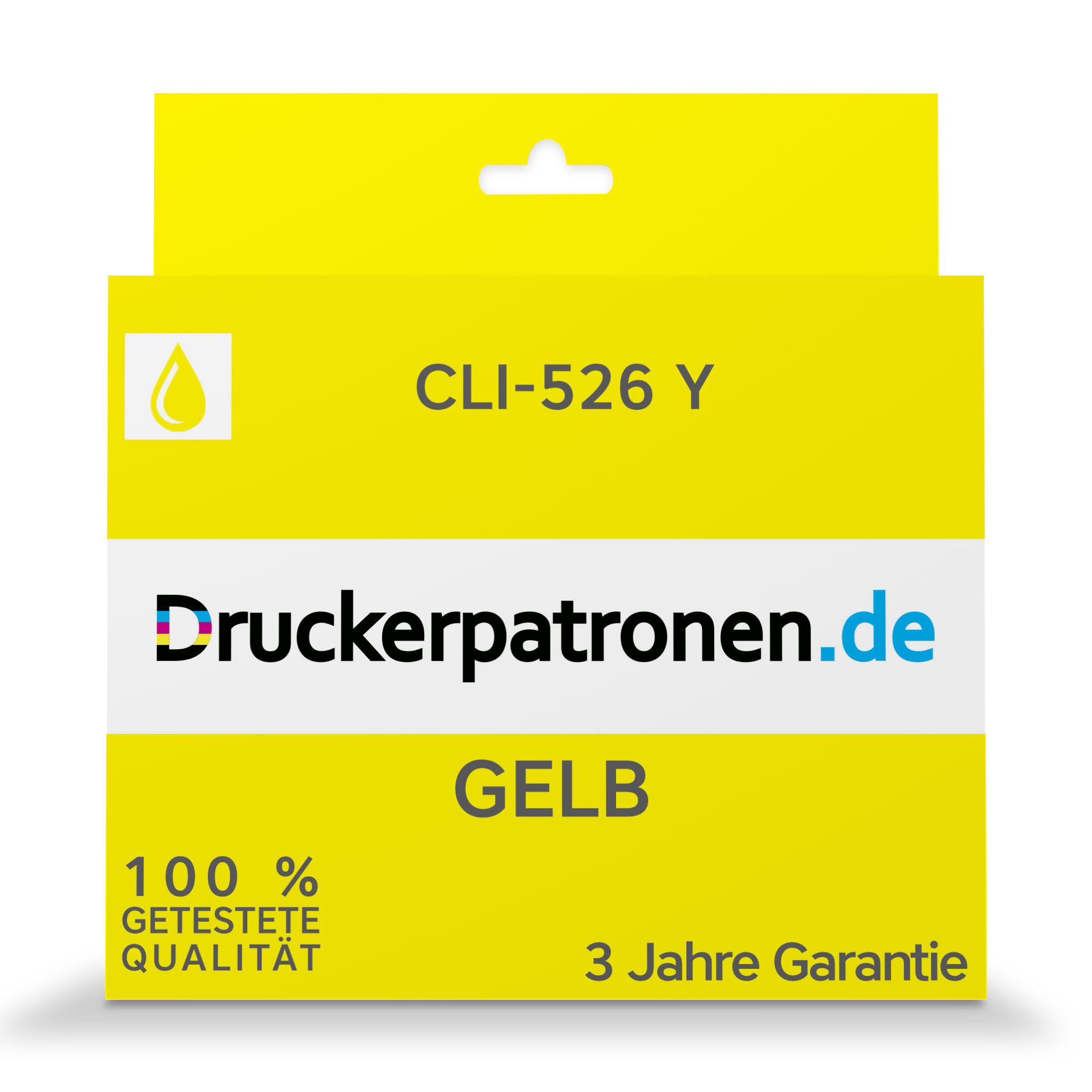 Kompatibel Canon Tinte CLI-526 Y / 4543 B 001 gelb für 4543 B 001