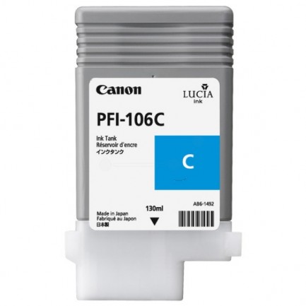 Original Canon Tinte PFI-106 C / 6622B001 cyan für 6622B001