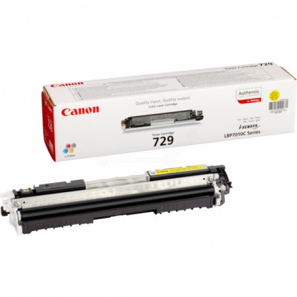 Original Canon Toner 729 Y / 4367B002 gelb für 4367B002