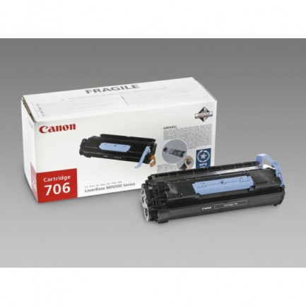 Original Canon Toner 706 BK / 0264B002 schwarz für 0264B002