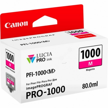 Original Canon Tinte PFI-1000 M / 0548C001 magenta für 0548C001